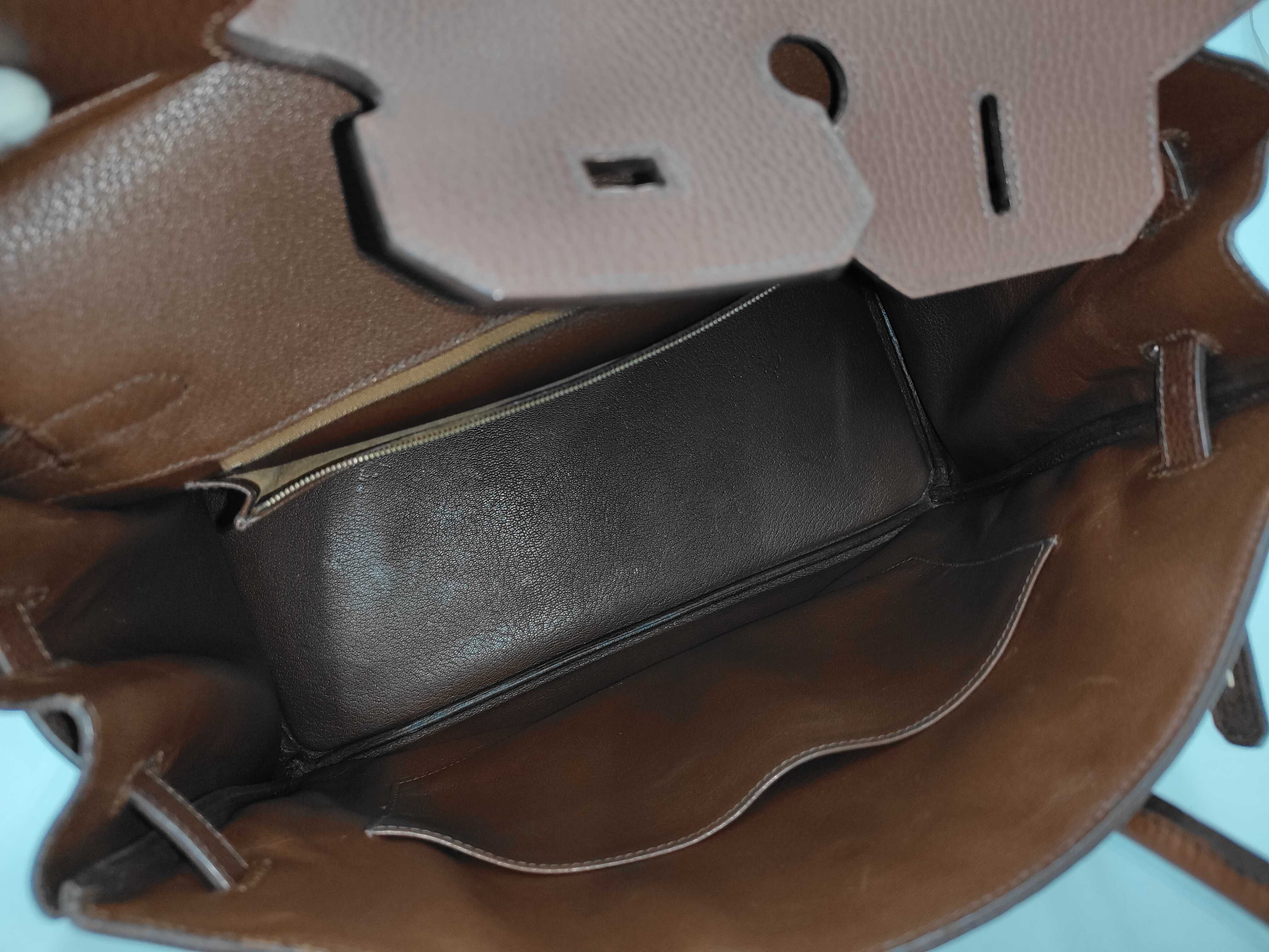 Birkin 35 Clochette Key A Stamp Handbag — view 11