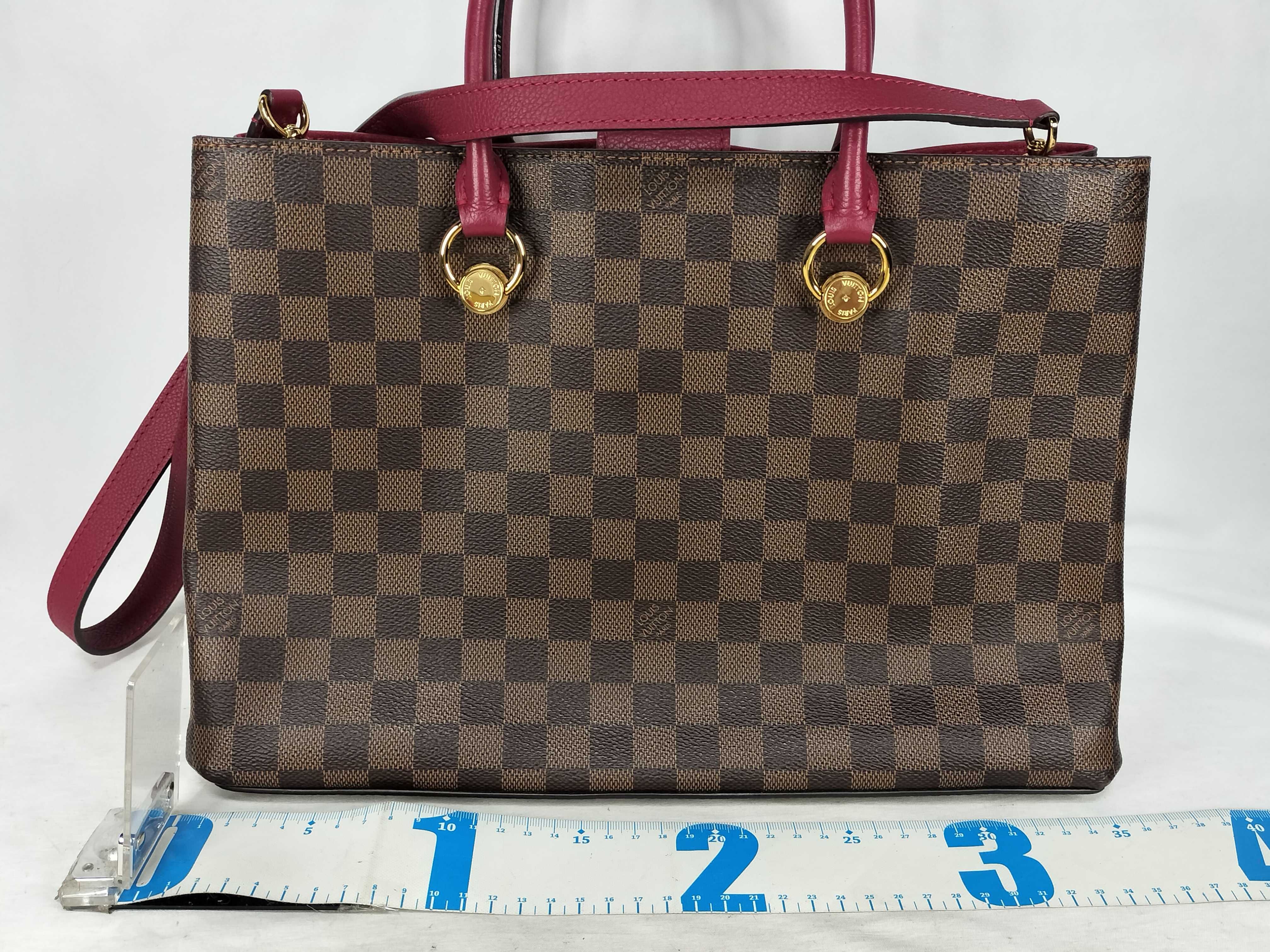 Damier LOUIS_VUITTON N40052 LV Riverside DU1189 Strap Tote Bag — view 2
