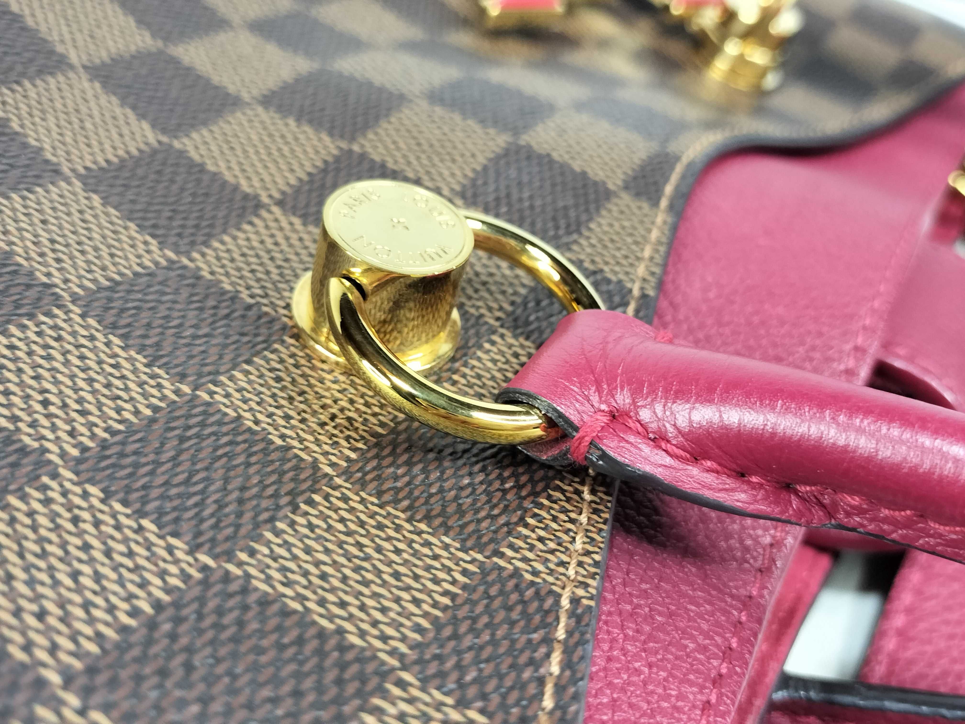 Damier LOUIS_VUITTON N40052 LV Riverside DU1189 Strap Tote Bag — view 5