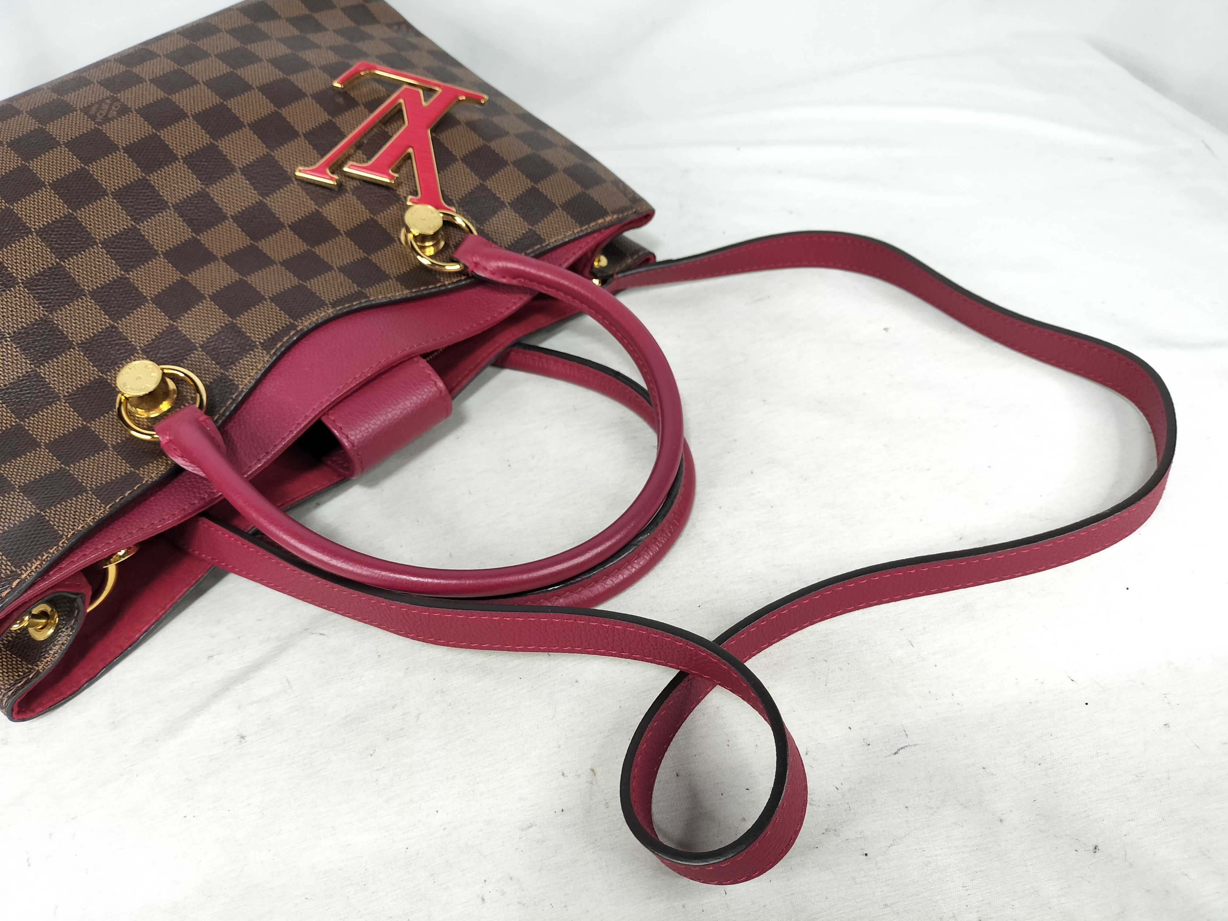 Damier LOUIS_VUITTON N40052 LV Riverside DU1189 Strap Tote Bag — view 6