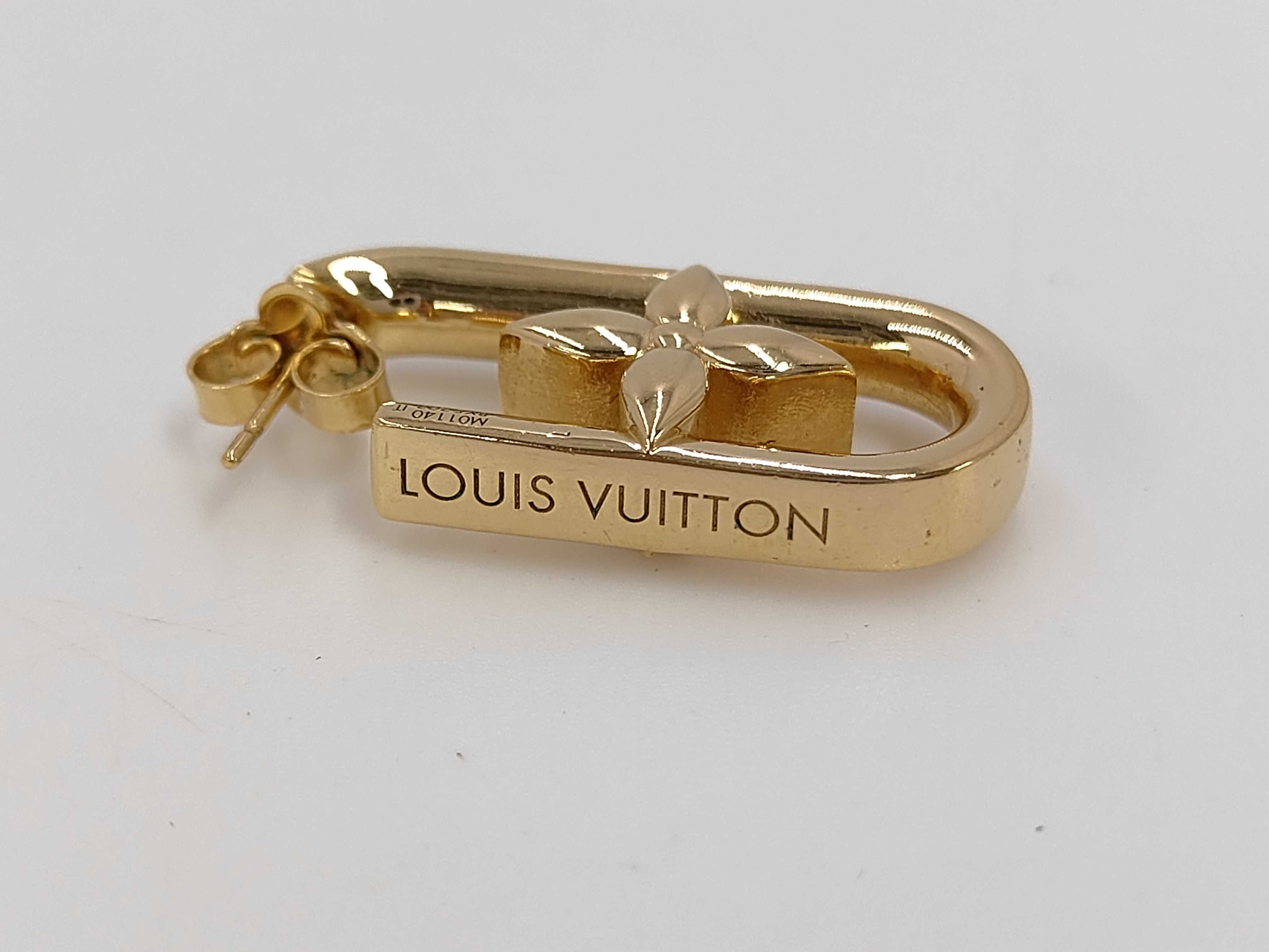 Hoop My LV Chain Gold Earrings — view 6