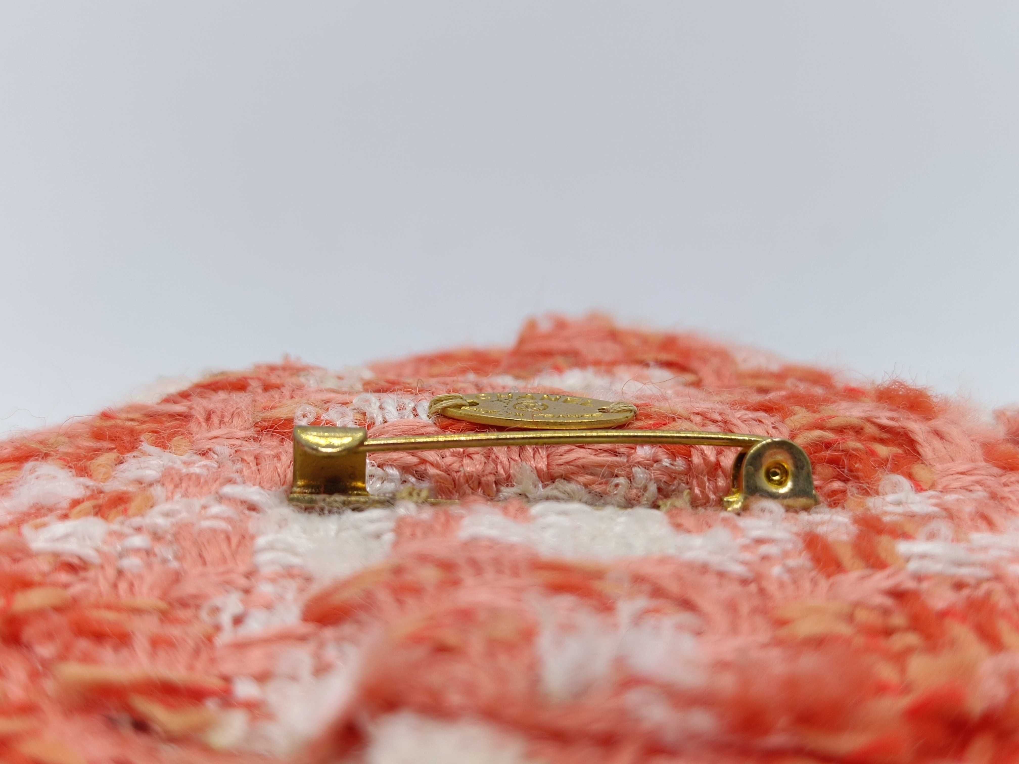 Camellia Tweed Brooch — view 4