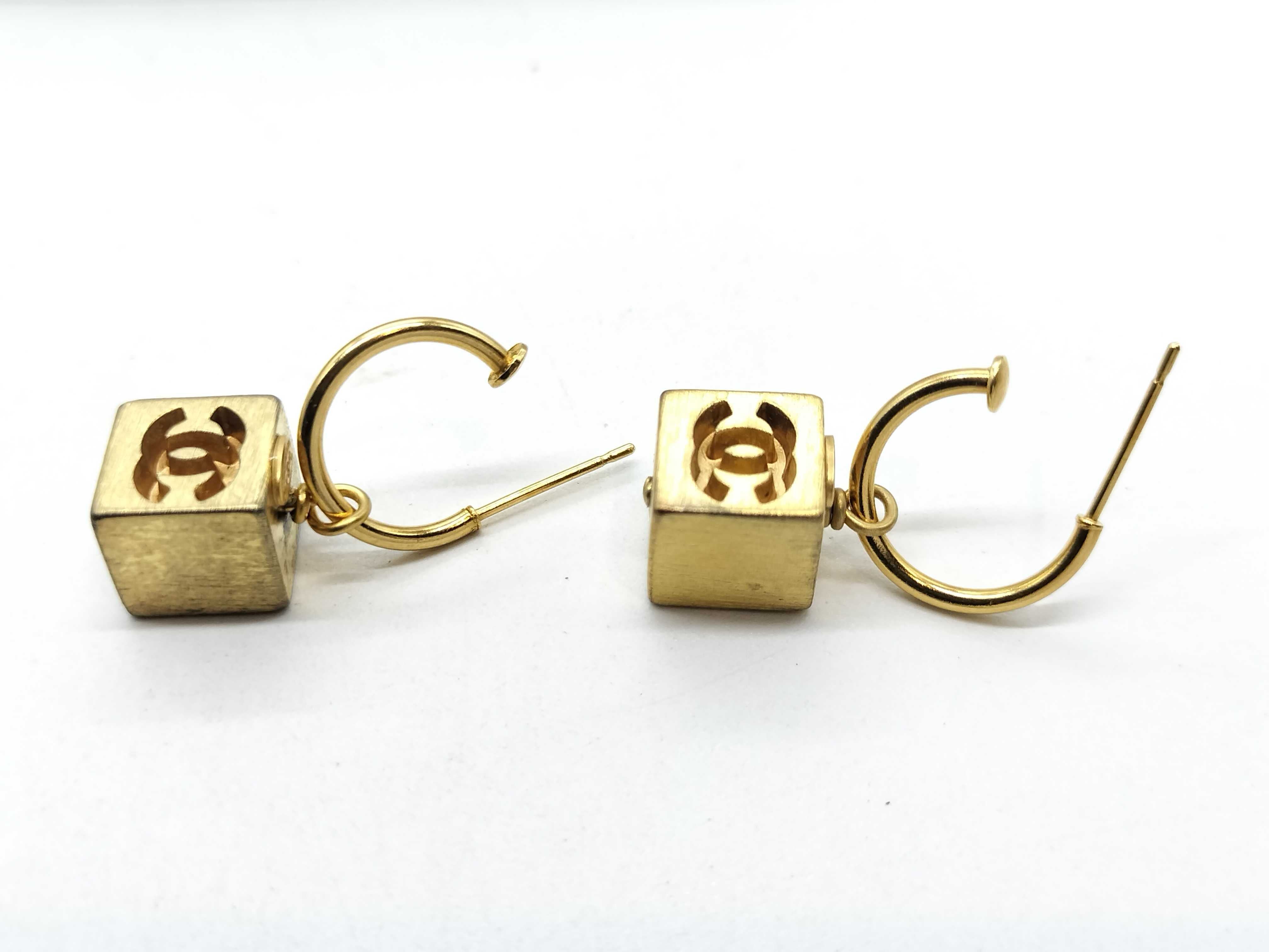 02A Coco Cube Earrings — view 3