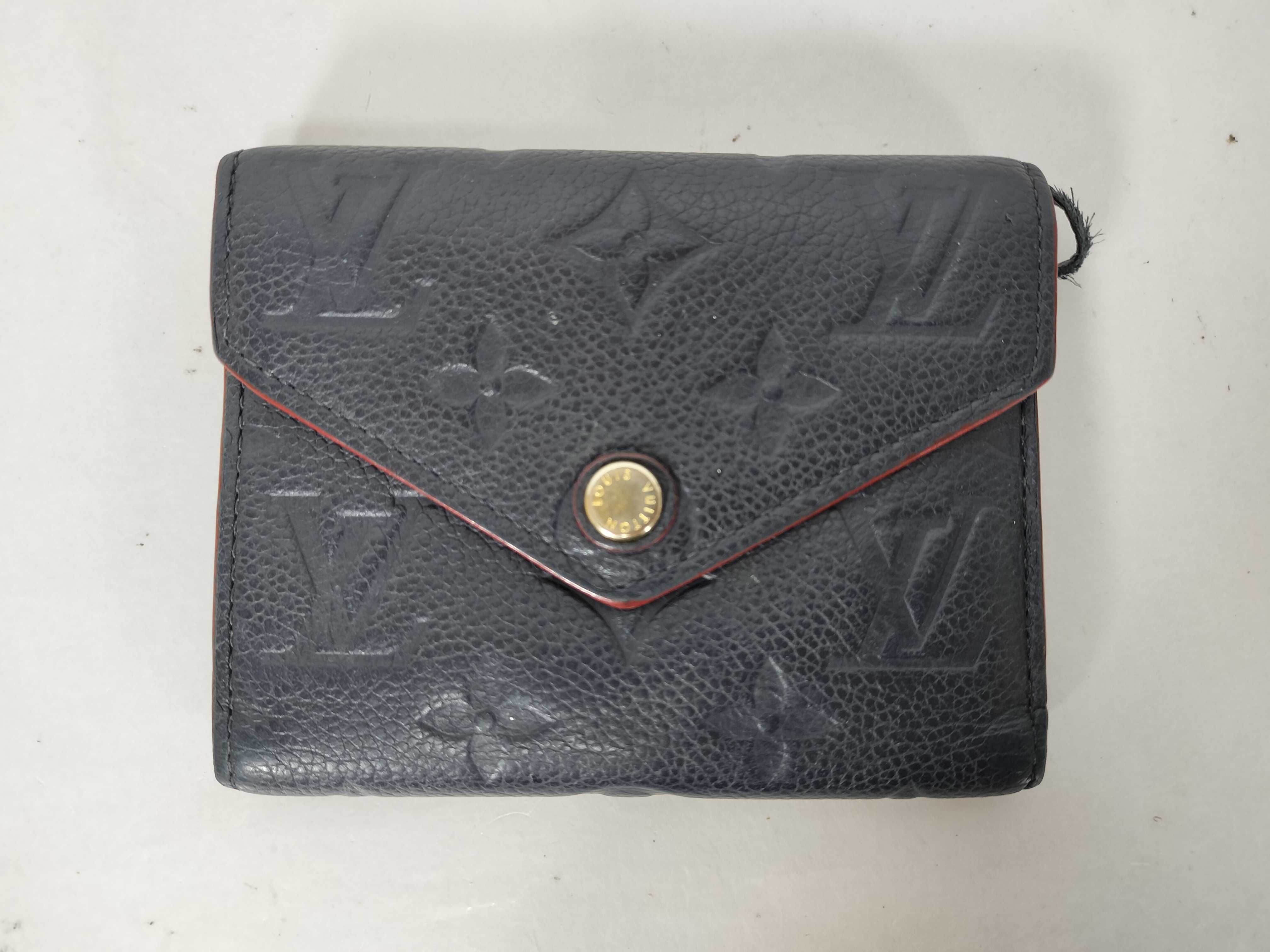 Monogram Empreinte Louis Vuitton Tri-fold Wallet Short Wallet
