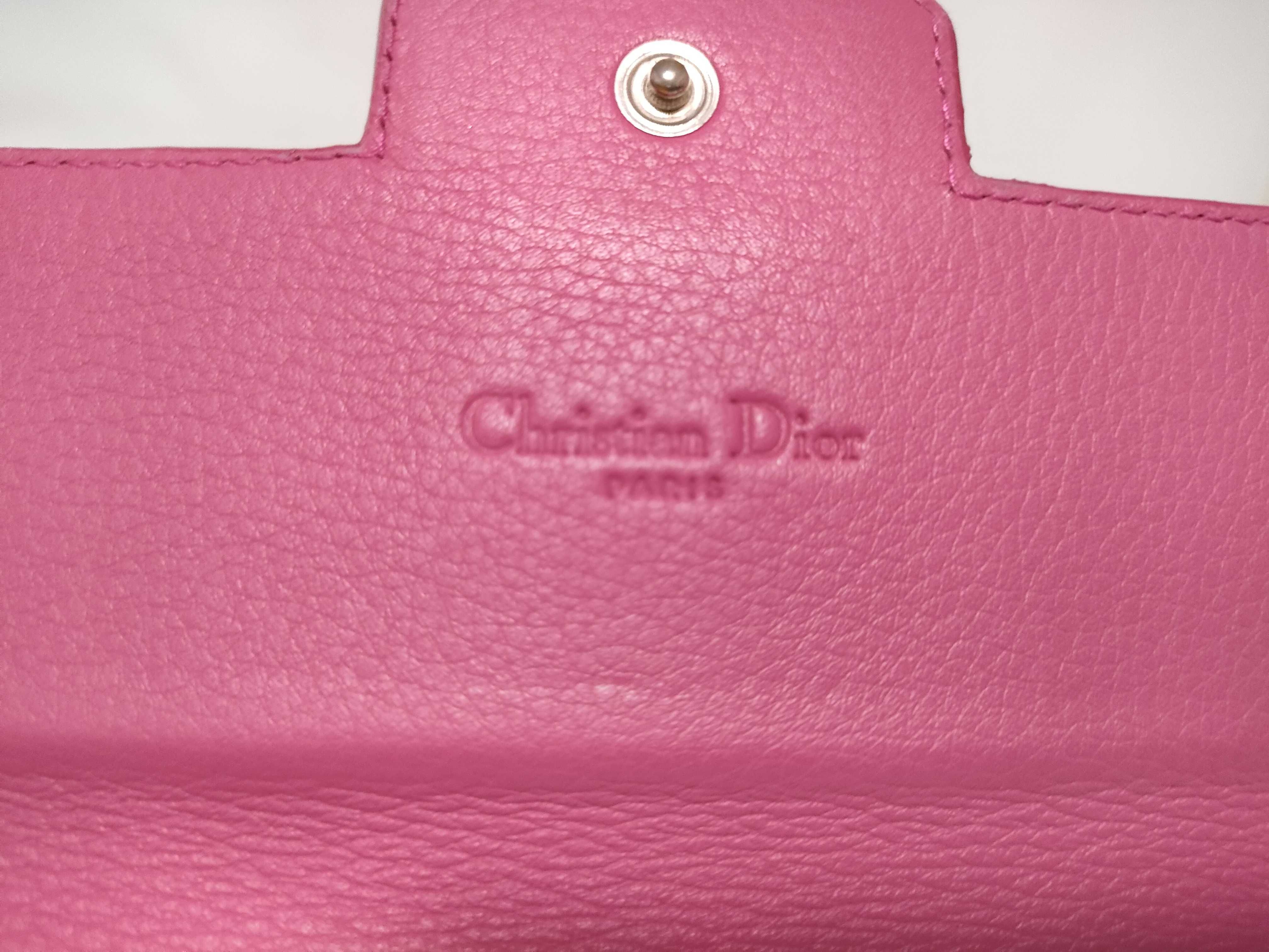Trotter Christian Dior Trotter Wallet Pink Beige Wallet — view 12