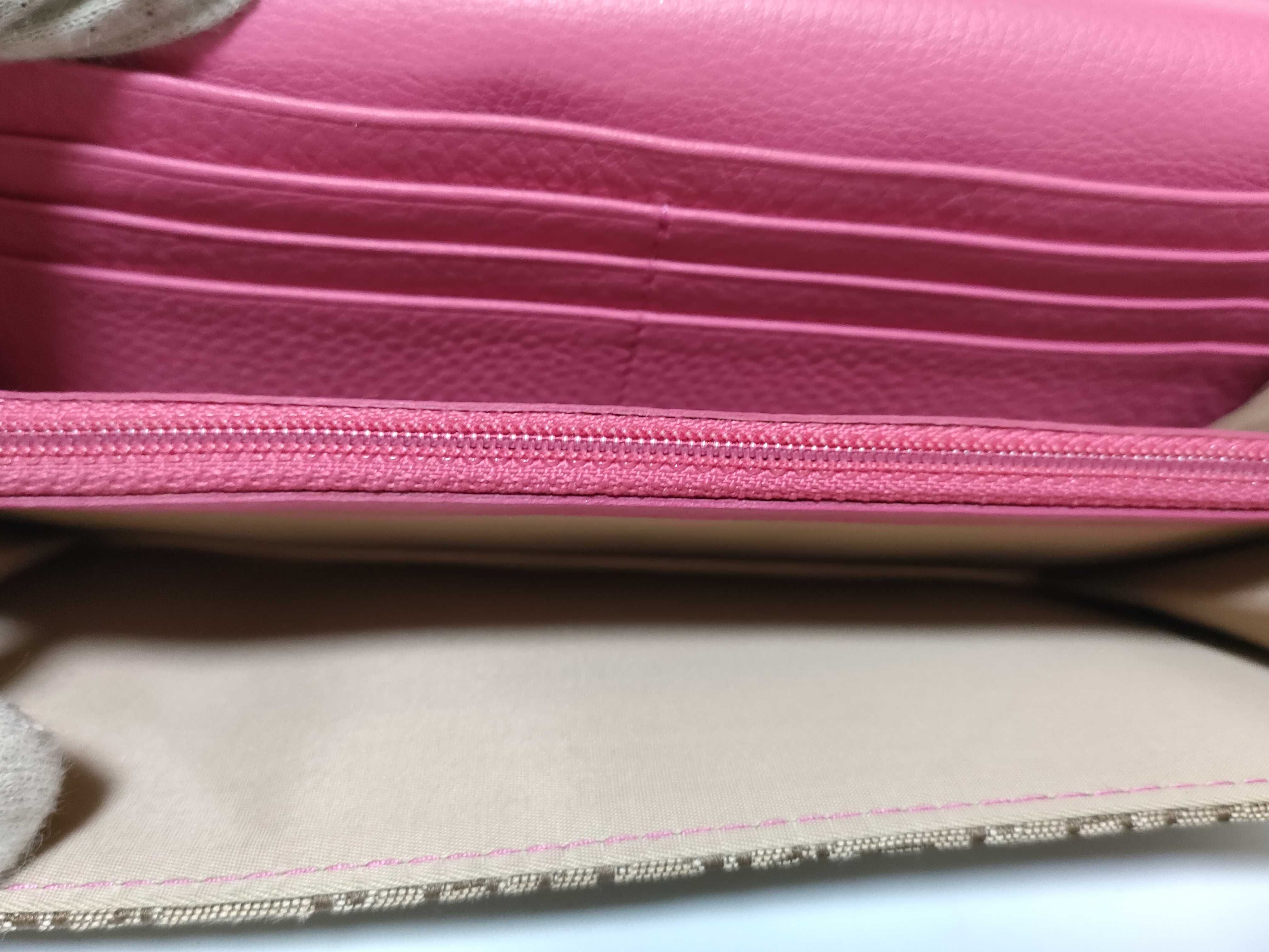 Trotter Christian Dior Trotter Wallet Pink Beige Wallet — view 9