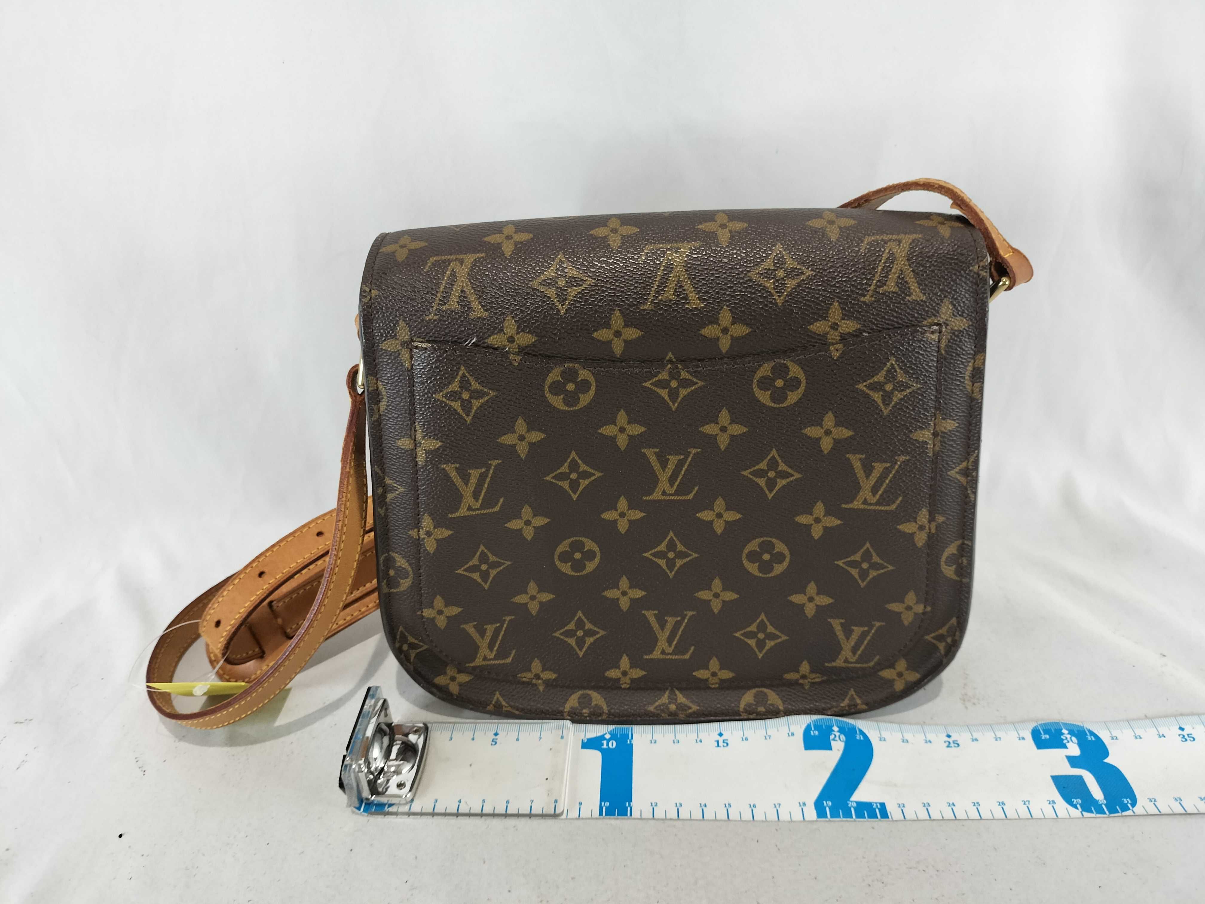Monogram M51242 Saint Cloud Shoulder Bag (Inner pocket peeling) — view 2