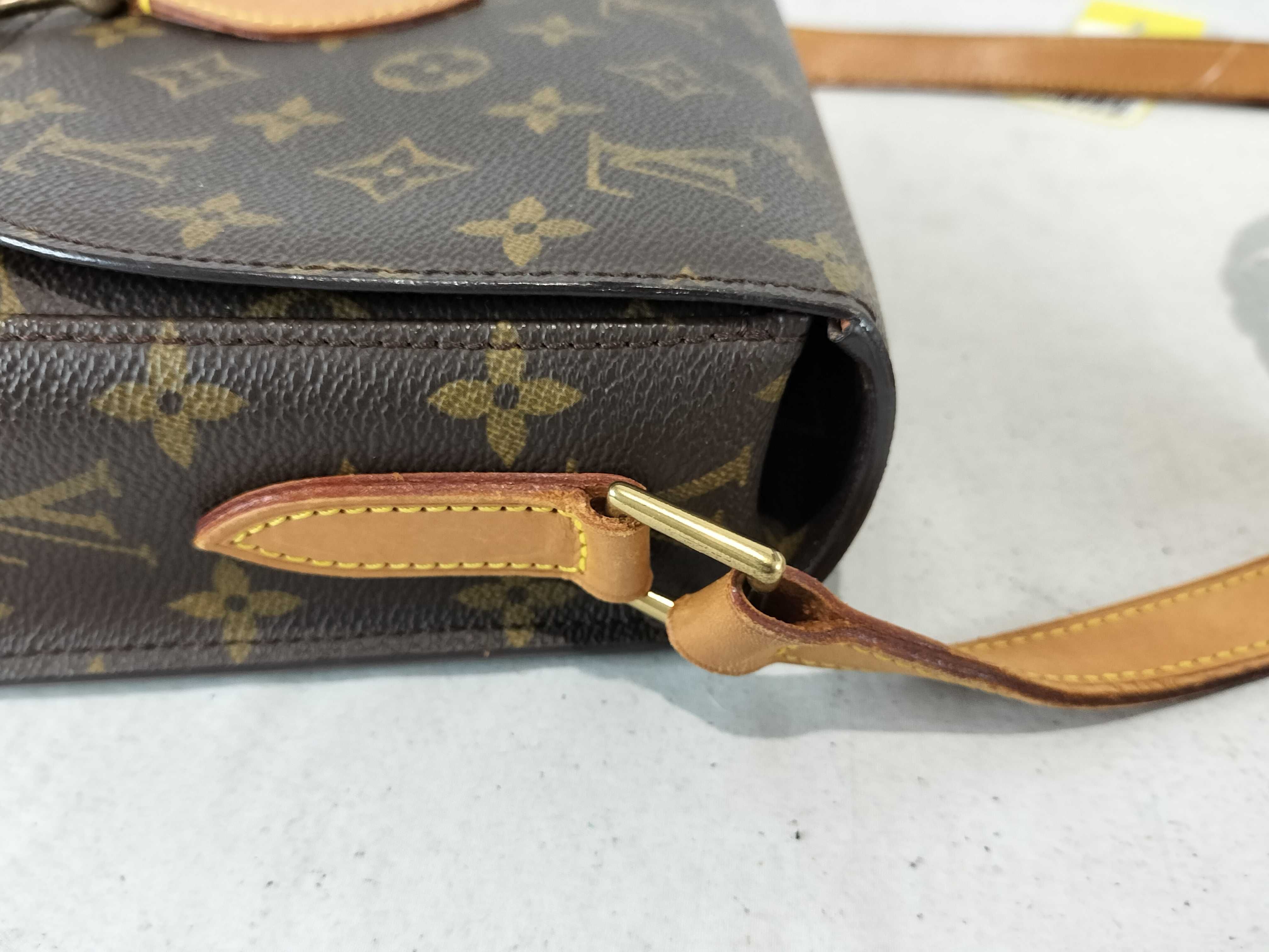 Monogram M51242 Saint Cloud Shoulder Bag (Inner pocket peeling) — view 5