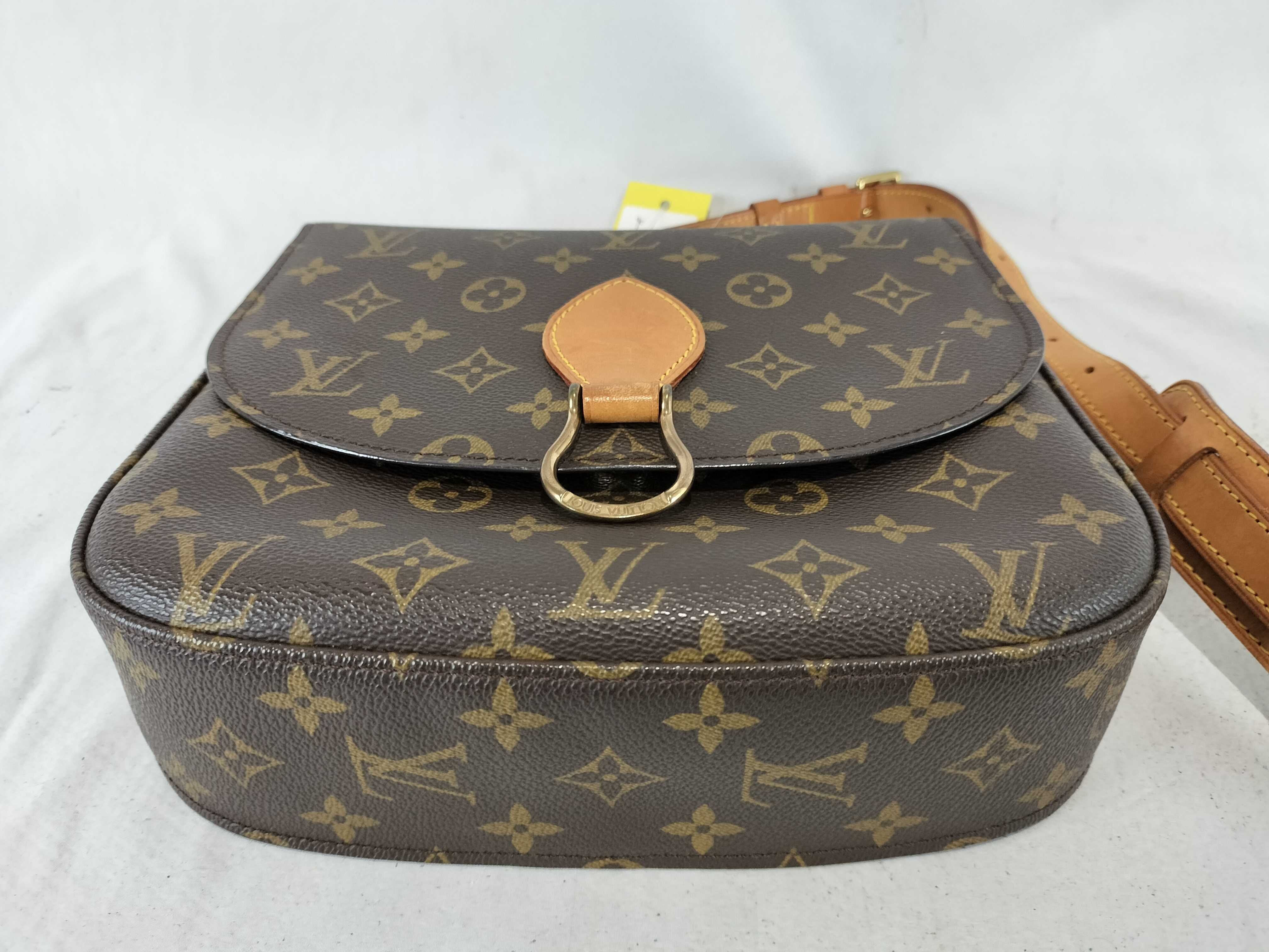 Monogram M51242 Saint Cloud Shoulder Bag (Inner pocket peeling) — view 7