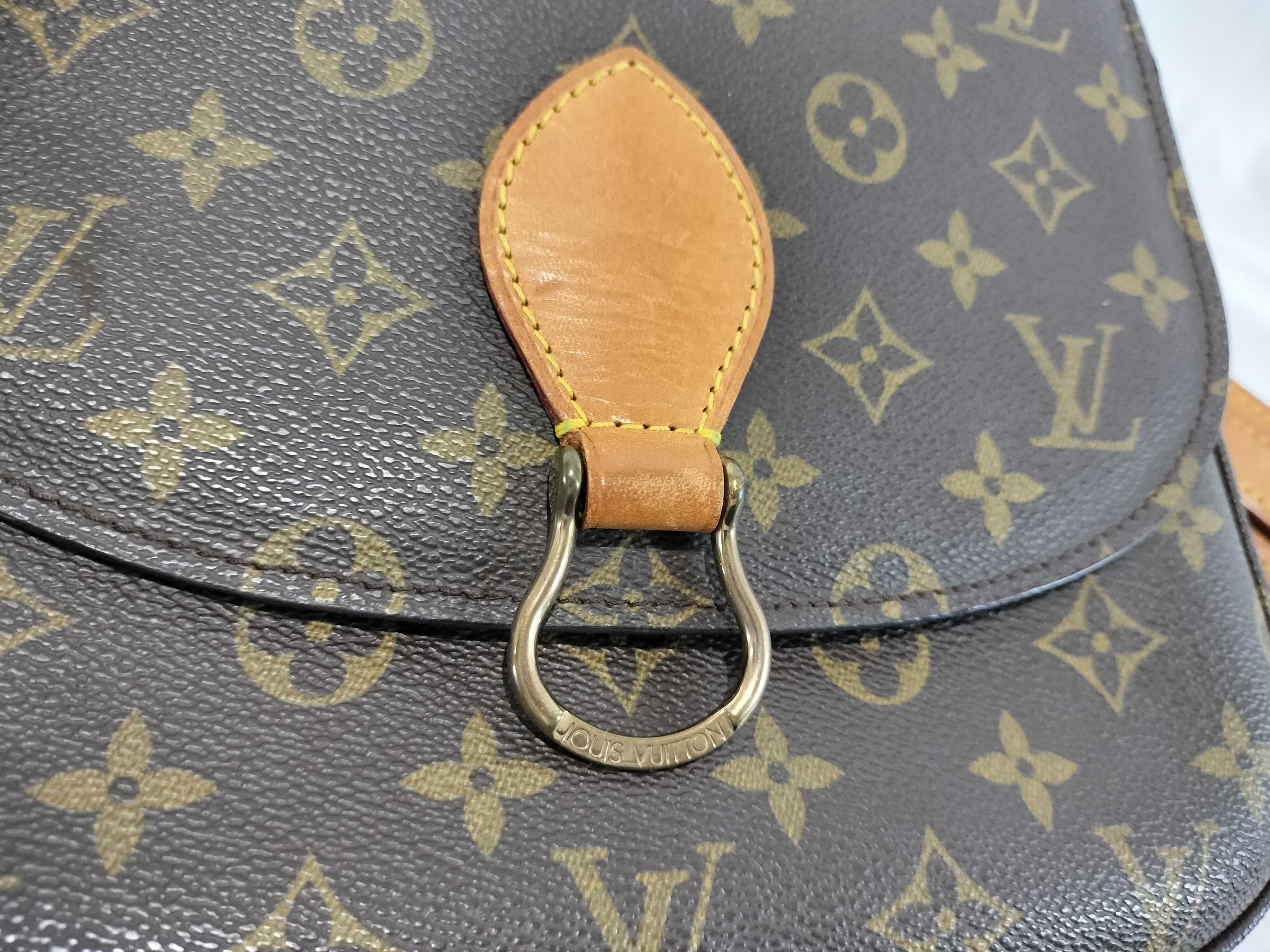 Monogram M51242 Saint Cloud Shoulder Bag (Inner pocket peeling) — view 8