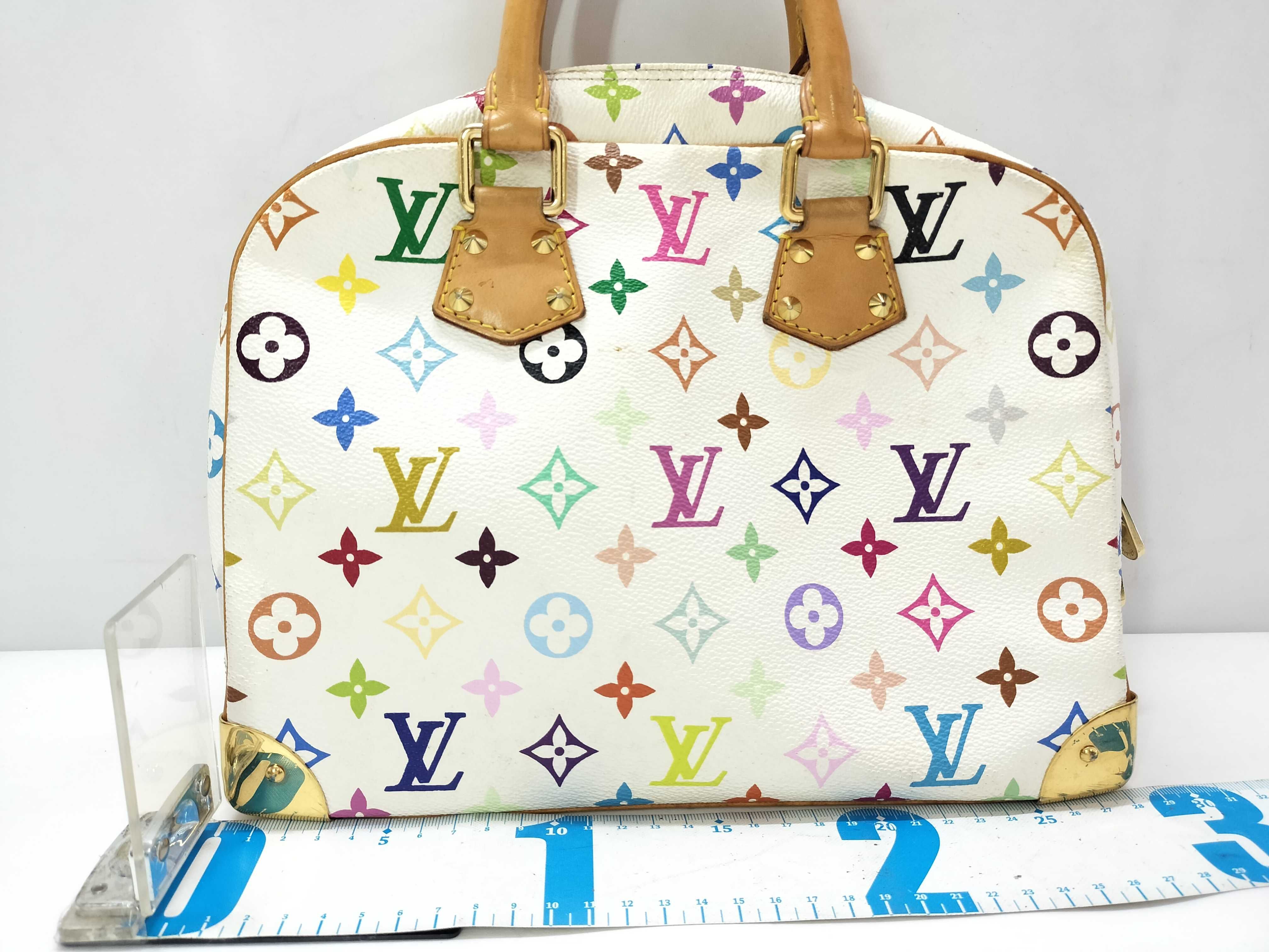 Monogram Multicolor Louis Vuitton Monogram Multicolor Handbag Trouville M92663 Handbag — view 2
