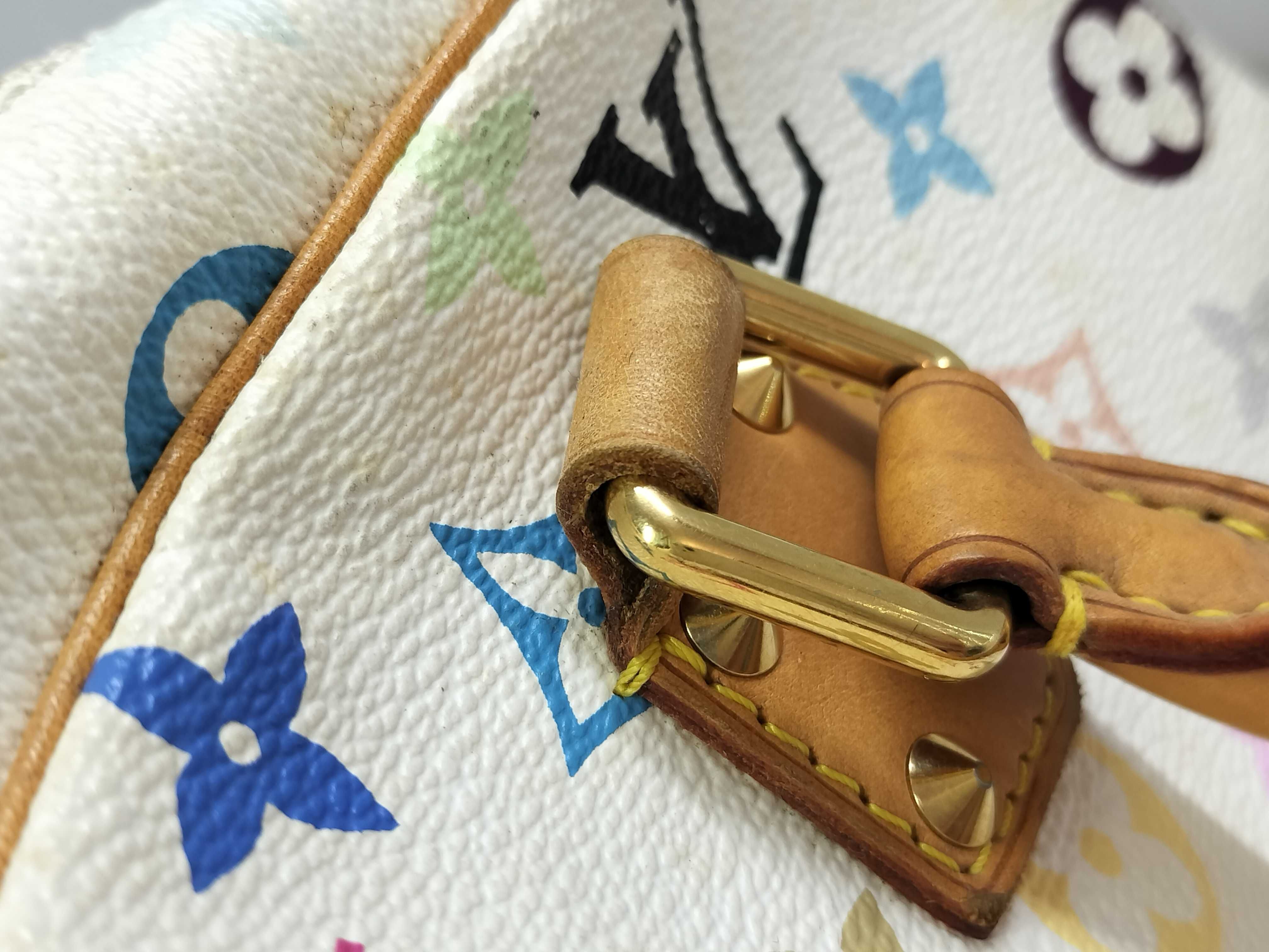 Monogram Multicolor Louis Vuitton Monogram Multicolor Handbag Trouville M92663 Handbag — view 5