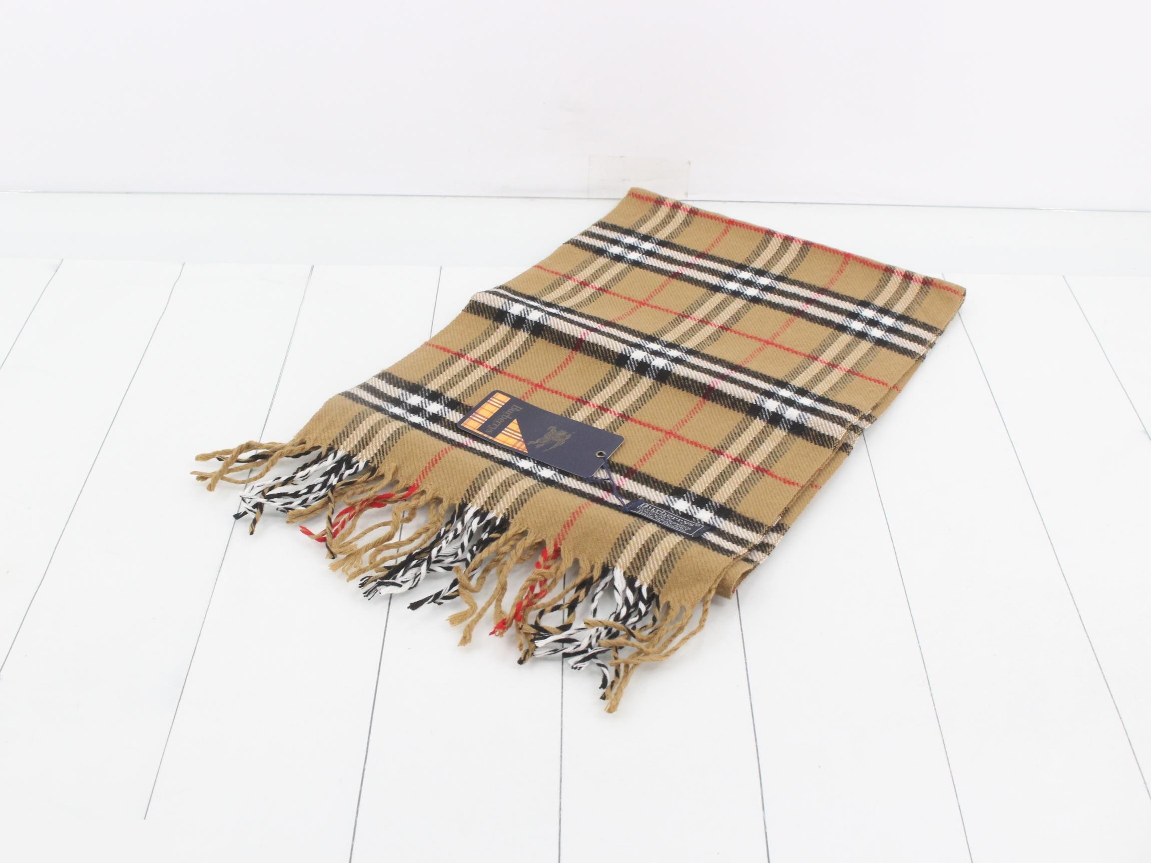 Nova Check Scarf - Brown