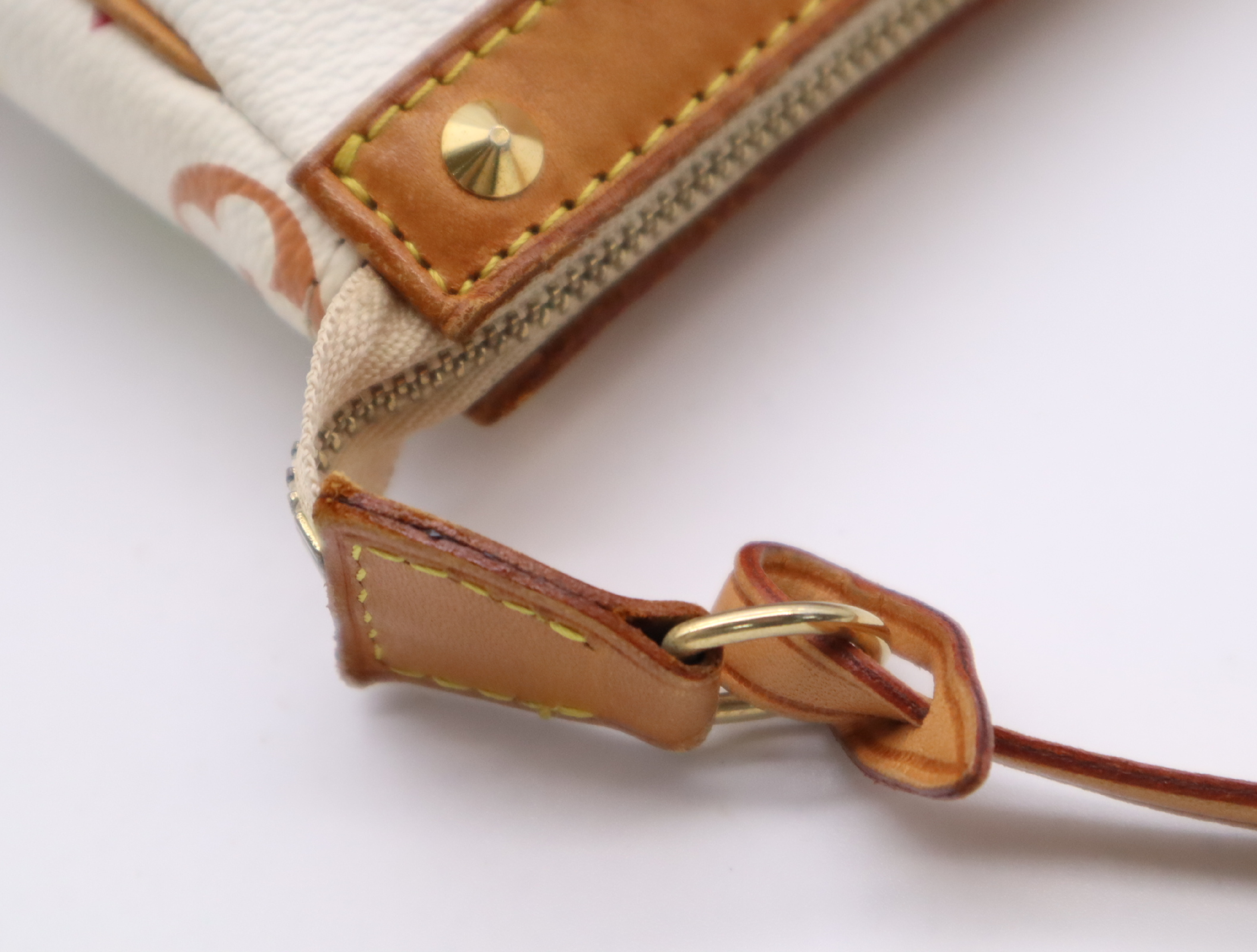 M92649 Multicolor Pochette Accessoires Blanc (with dust bag and box) — view 8