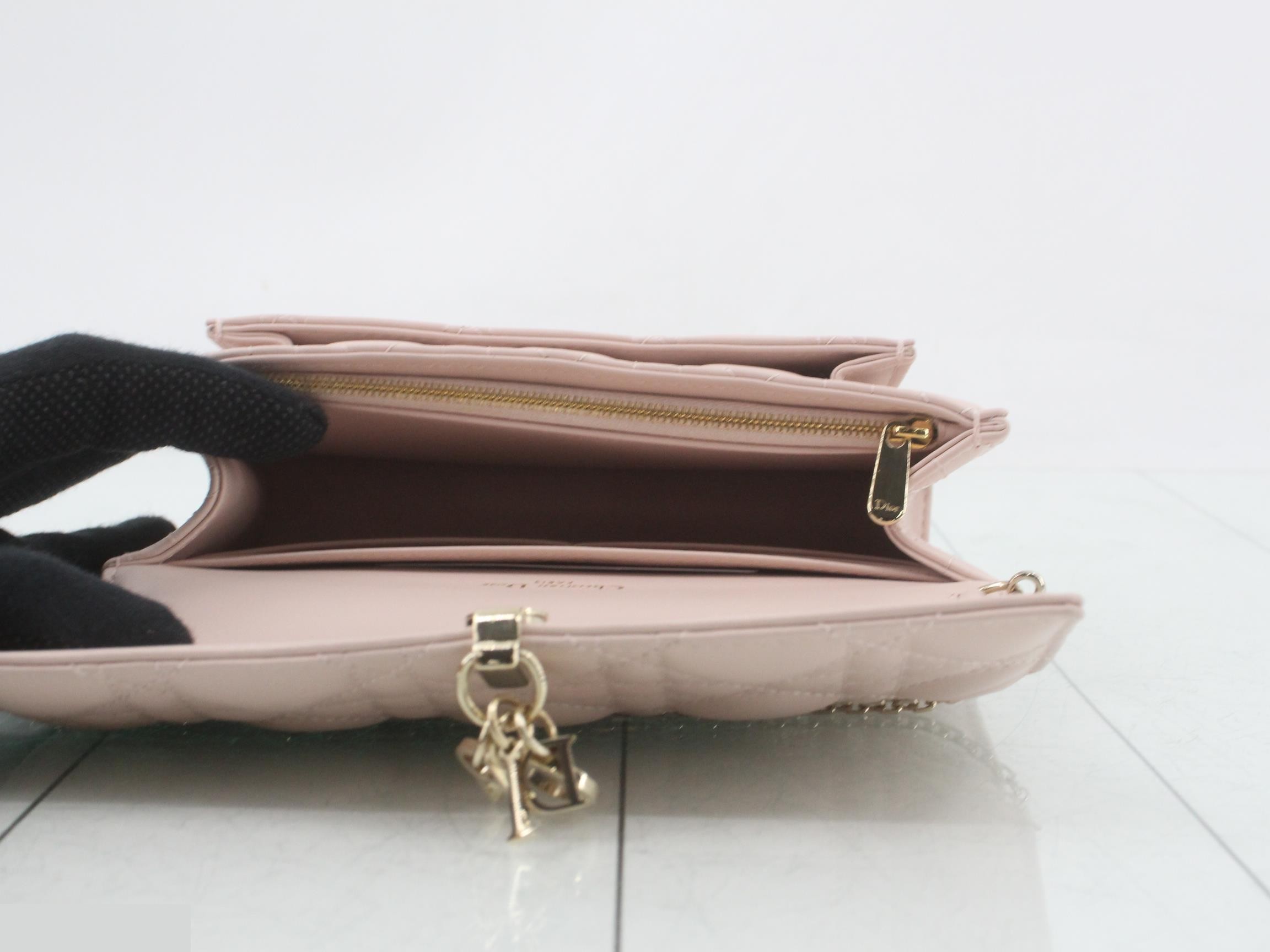 My Dior Daily Chain Pouch, Pink — view 4