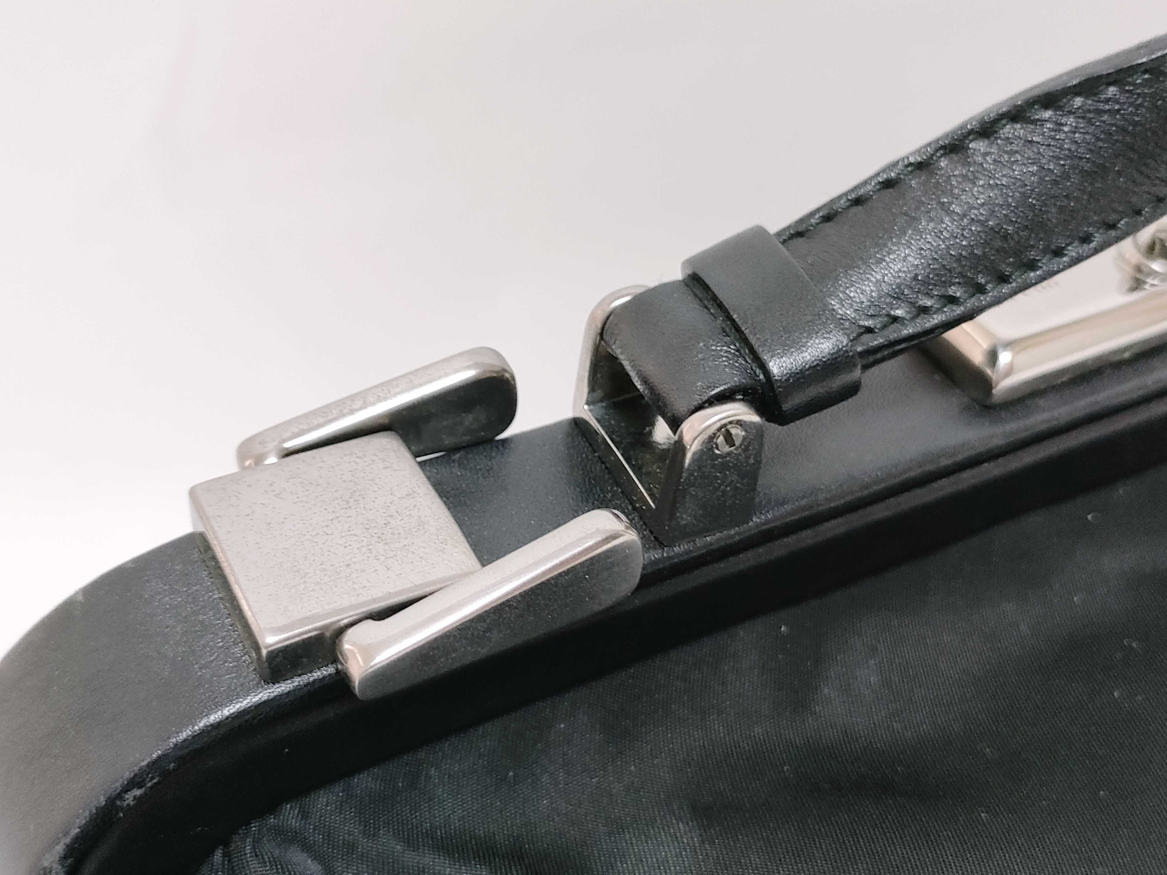 Nylon Prada Clasp Handbag Nylon Black Handbag — view 5