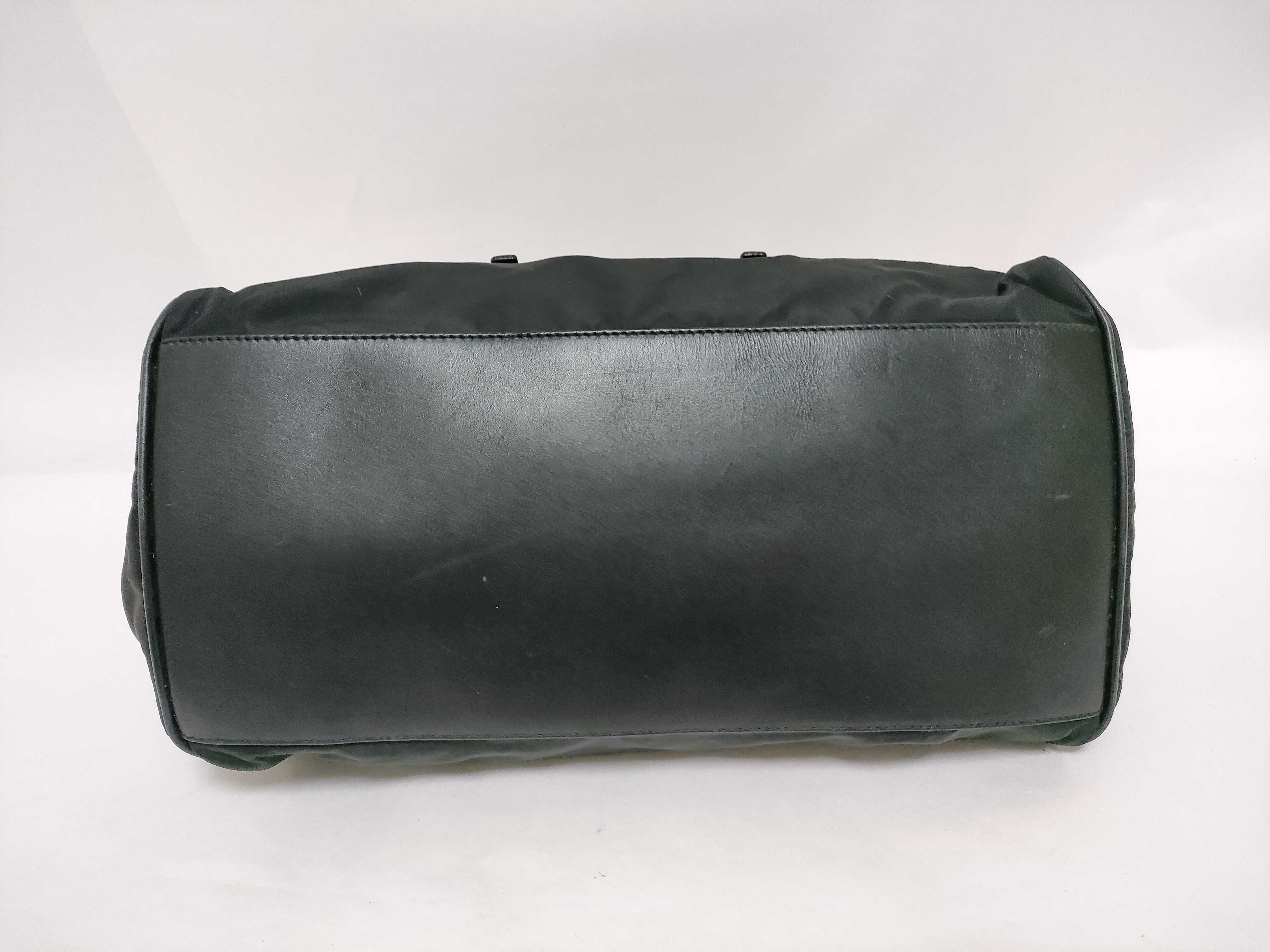 Nylon Prada Clasp Handbag Nylon Black Handbag — view 7