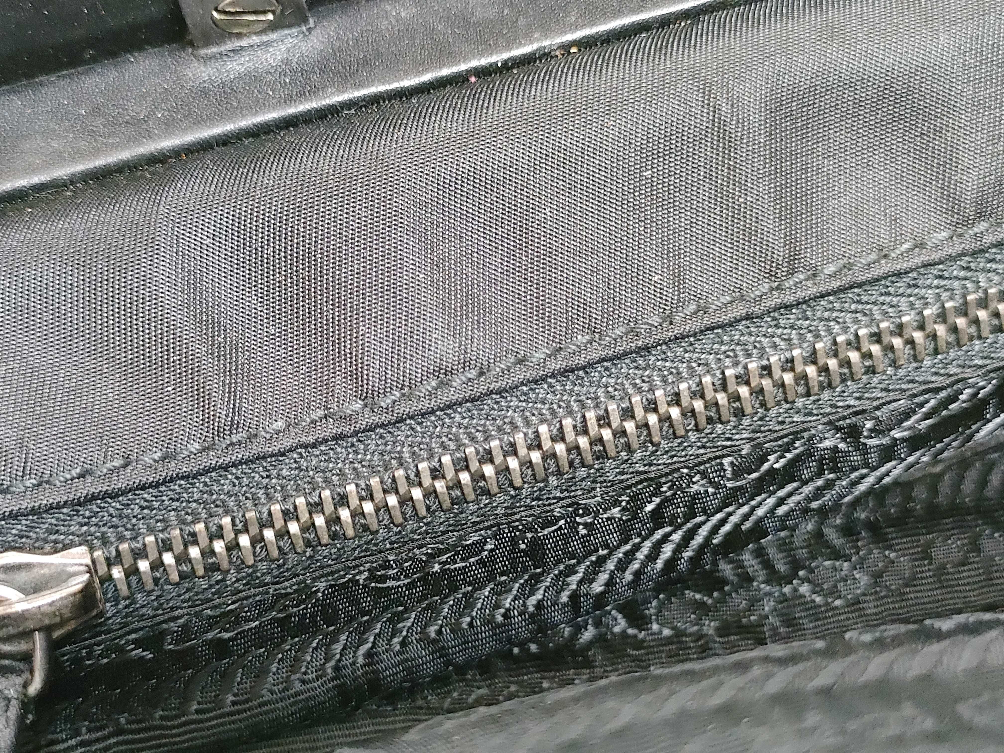 Nylon Prada Clasp Handbag Nylon Black Handbag — view 9