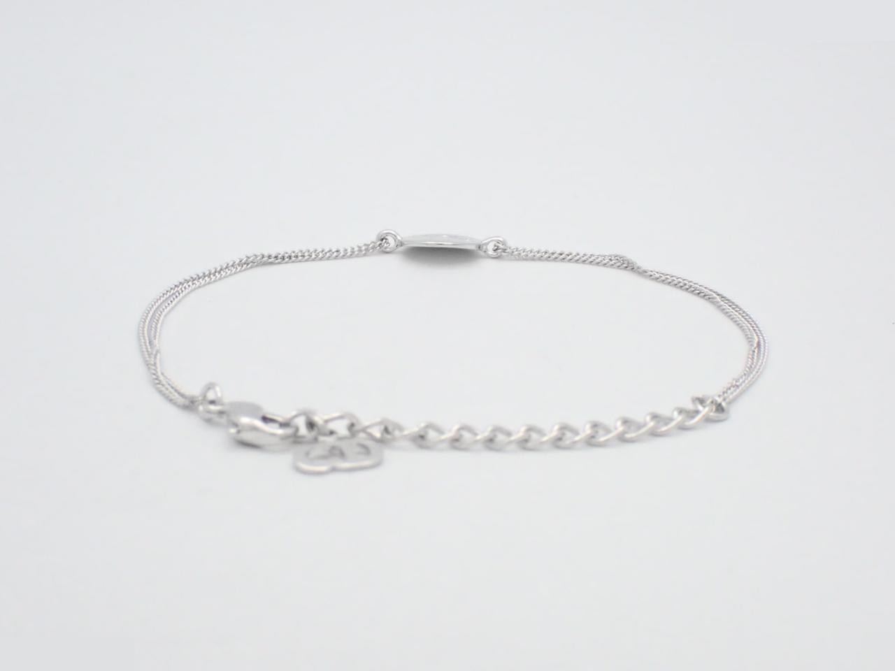 Other items: Precious metal bracelets and bangles (metal), wrist circumference approximately 22 cm. — view 2
