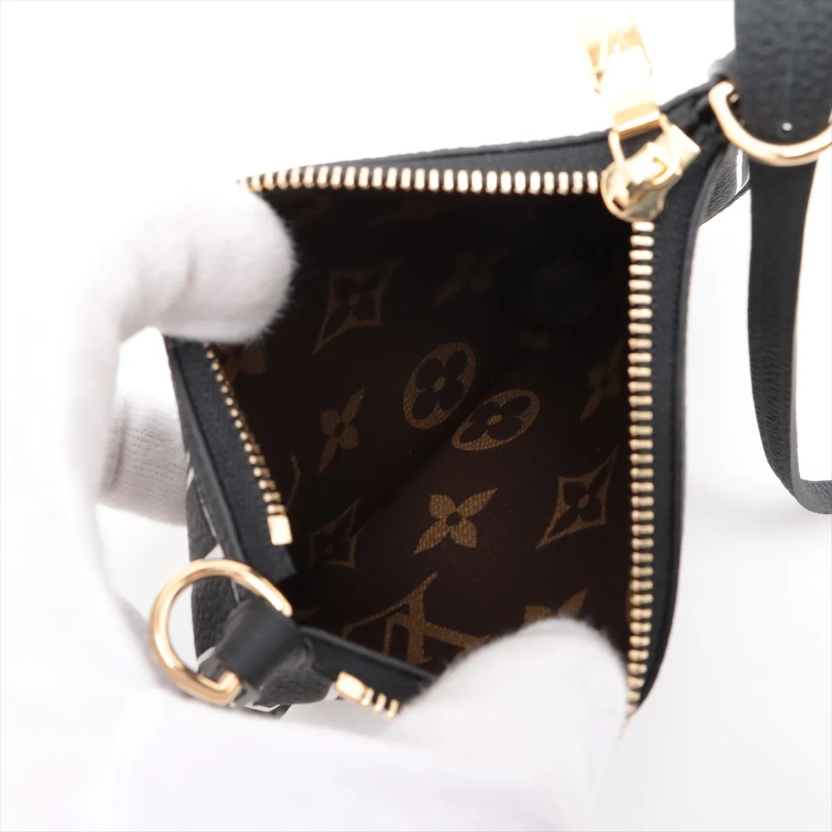 Monogram Neverfull Inside Out BB M28347 Black (RFID detected) — view 9