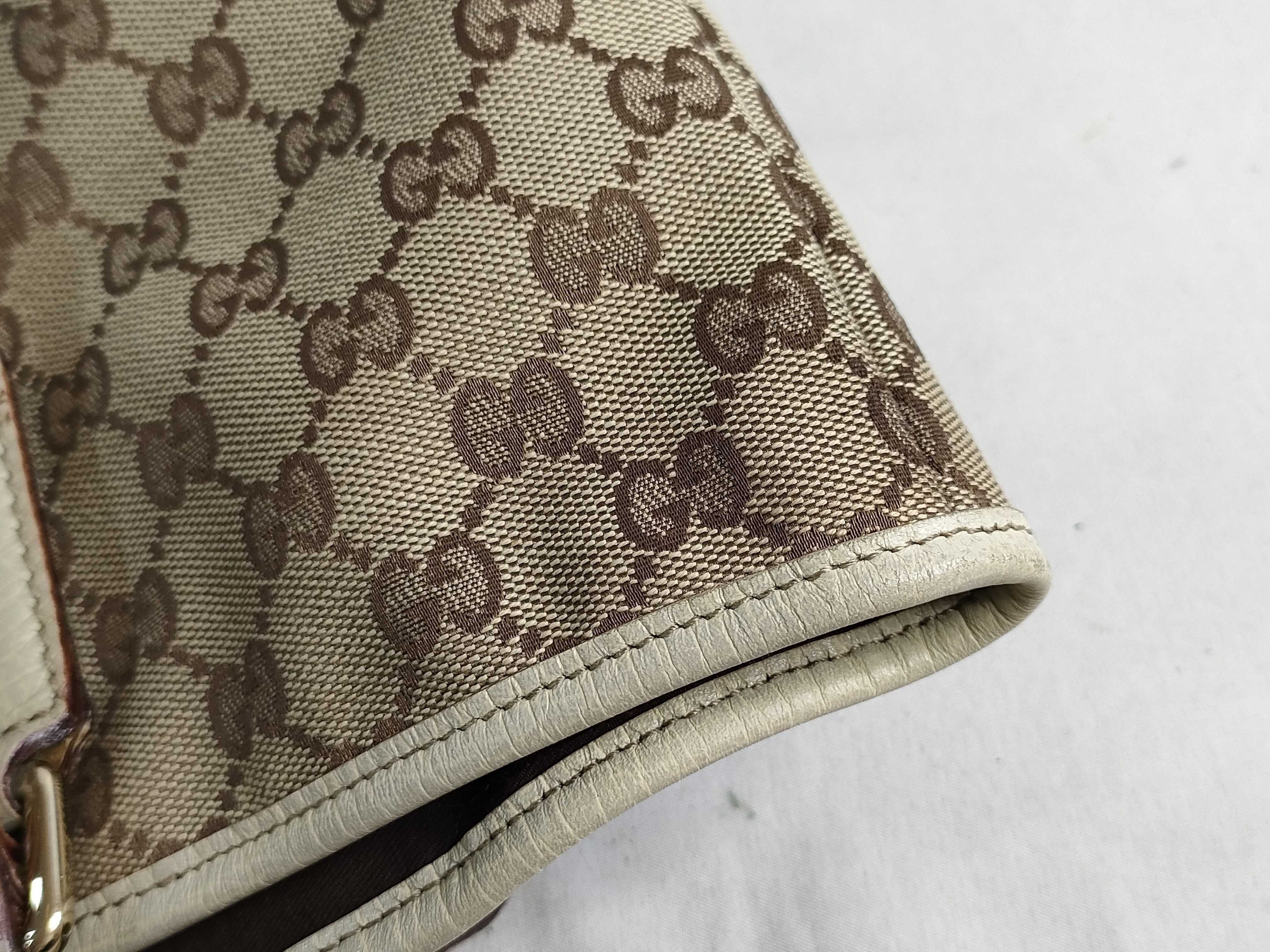 GG Canvas Sherry Tote Handbag with Charm — view 12