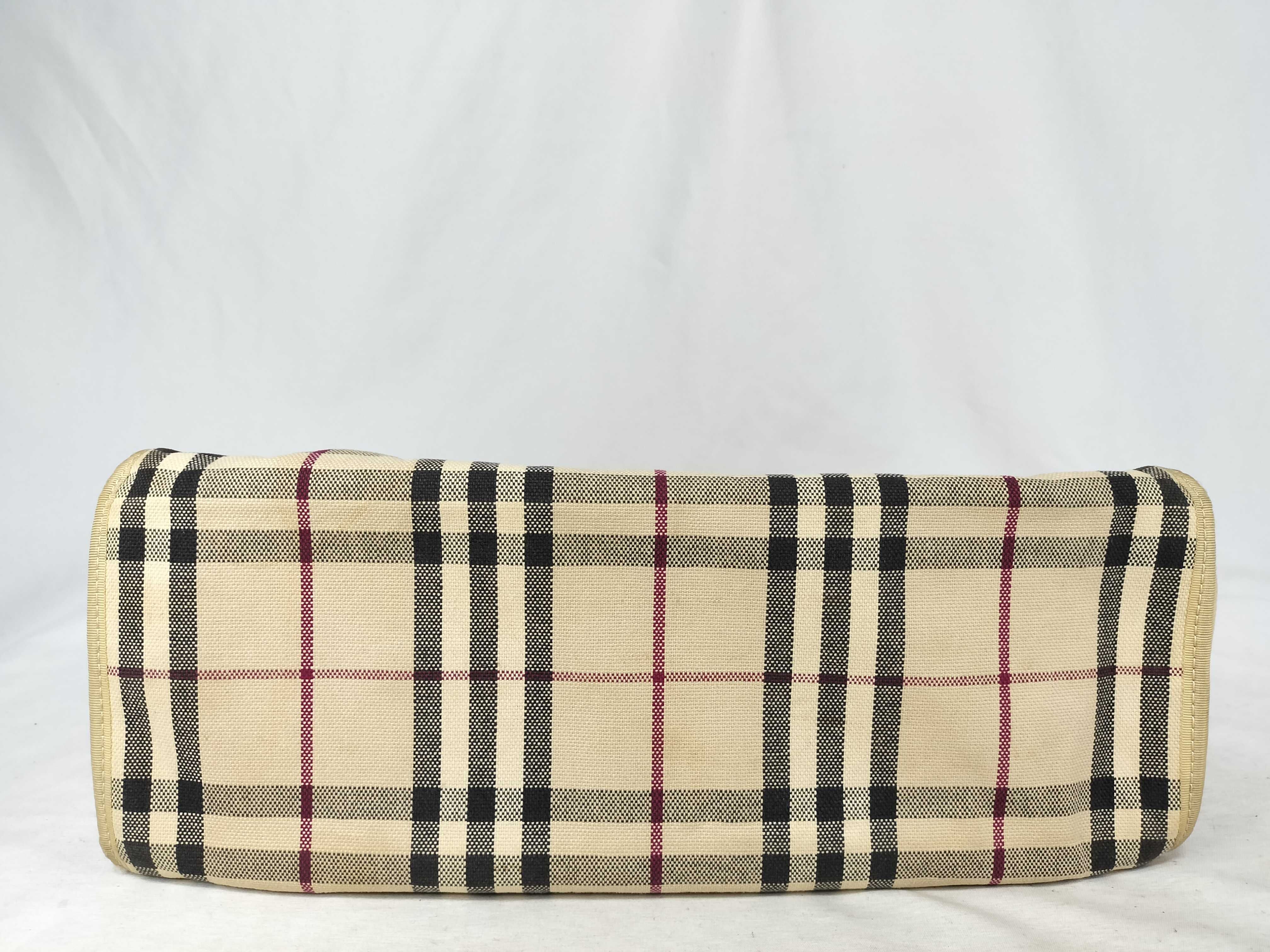 tote bag, Nova Check canvas tote bag — view 7