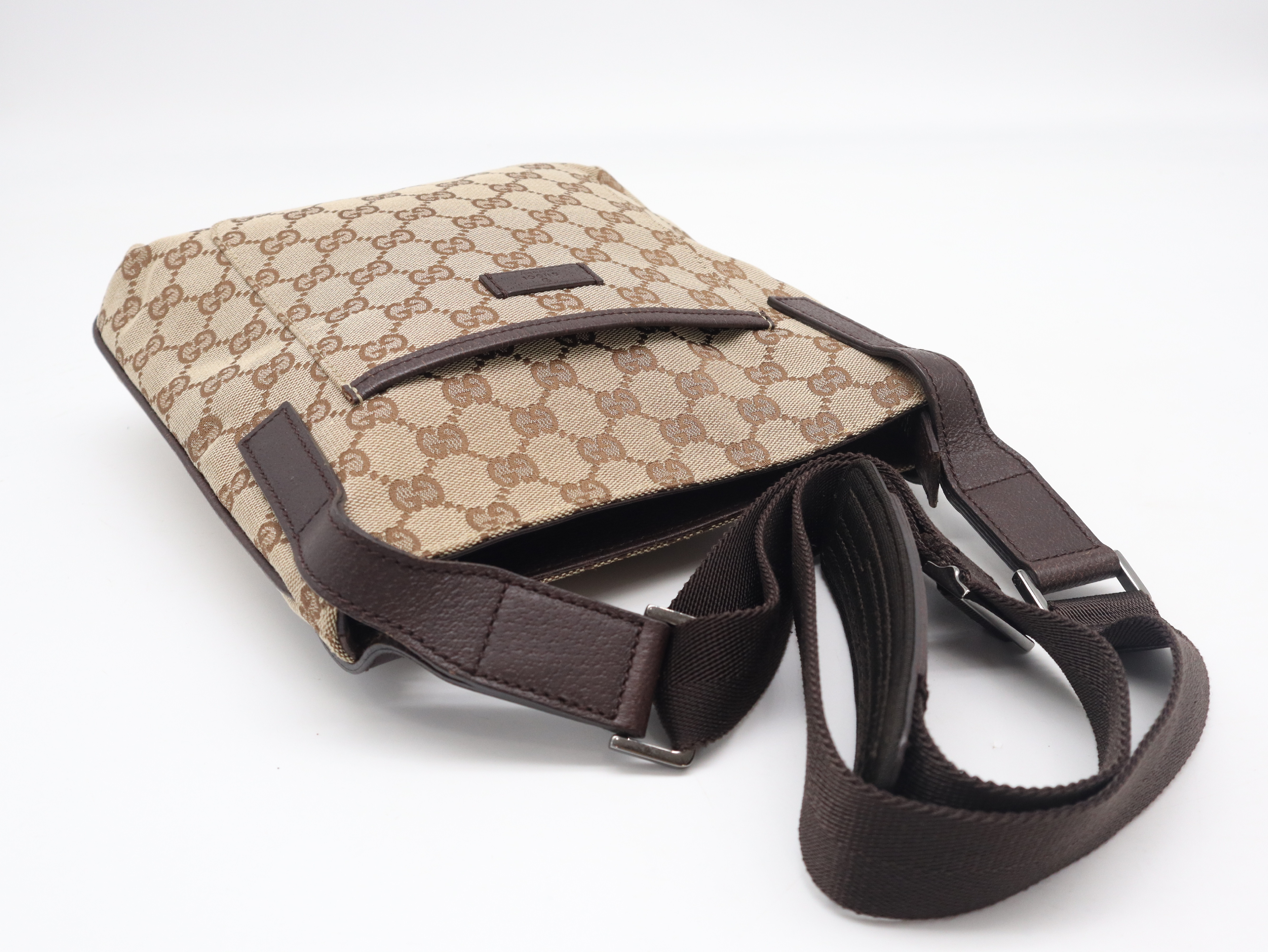 122793 GG Canvas Shoulder Bag — view 6