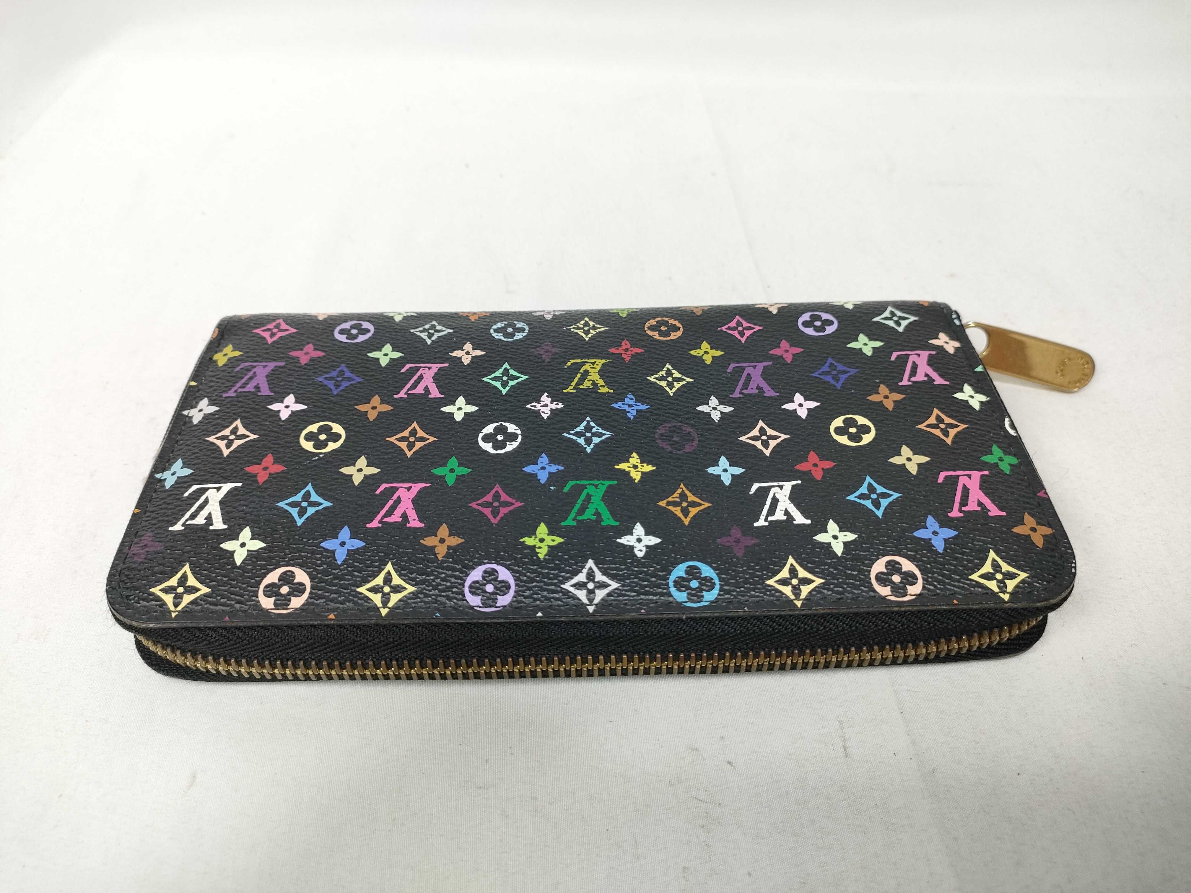 Monogram Multicolor Louis Vuitton Zippy Wallet Multicolor Wallet — view 8