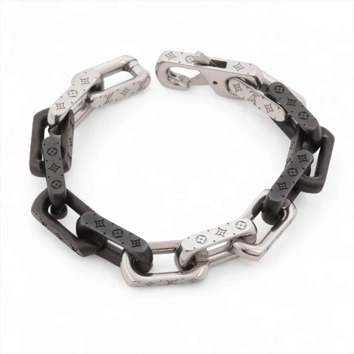 M00686 Monogram Chain Bracelet LE0275 Bracelet M Metal Black