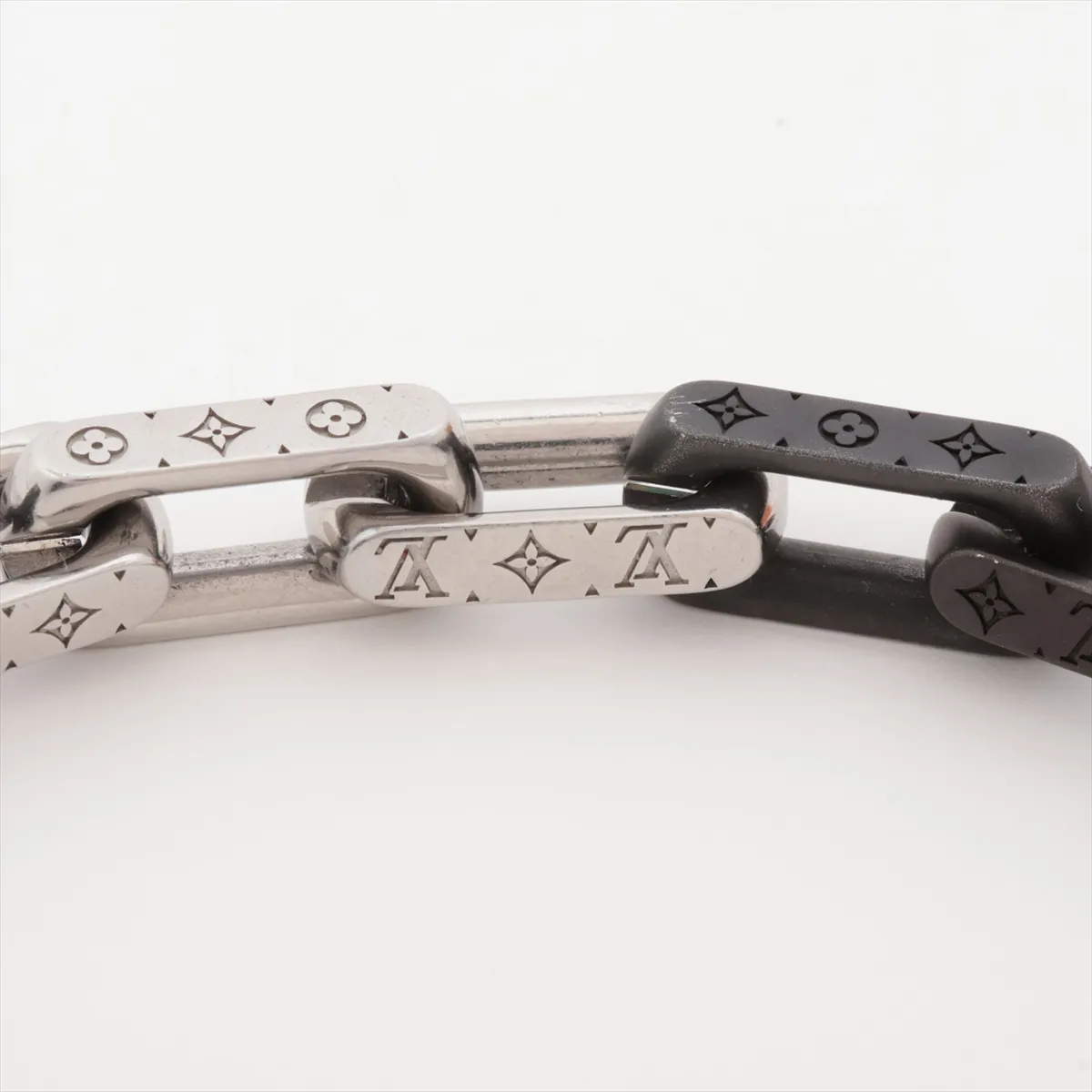 M00686 Monogram Chain Bracelet LE0275 Bracelet M Metal Black — view 3