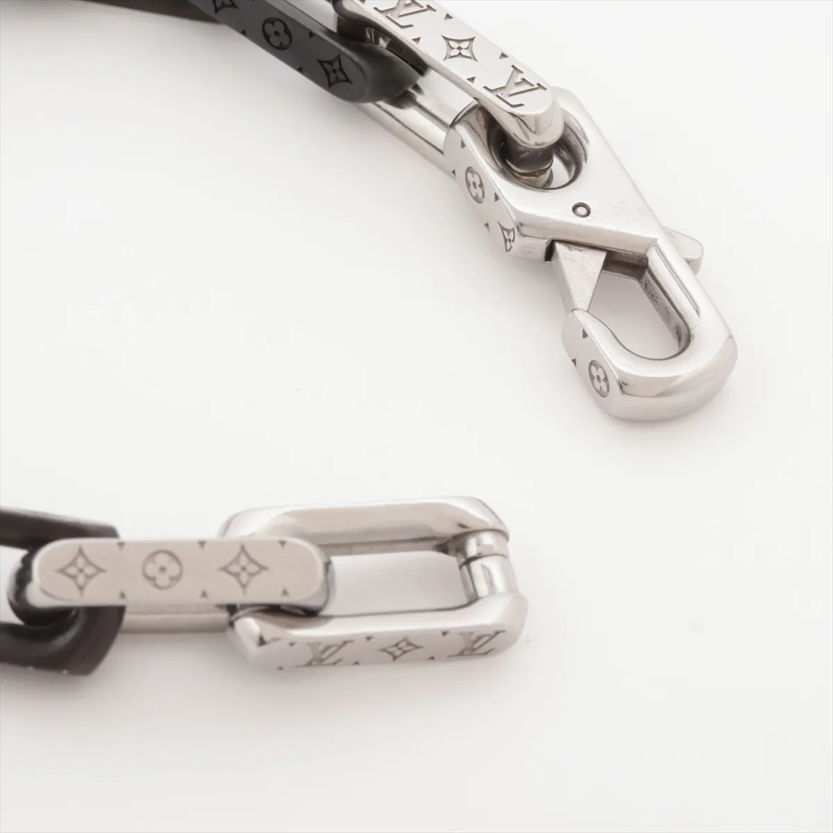 M00686 Monogram Chain Bracelet LE0275 Bracelet M Metal Black — view 4