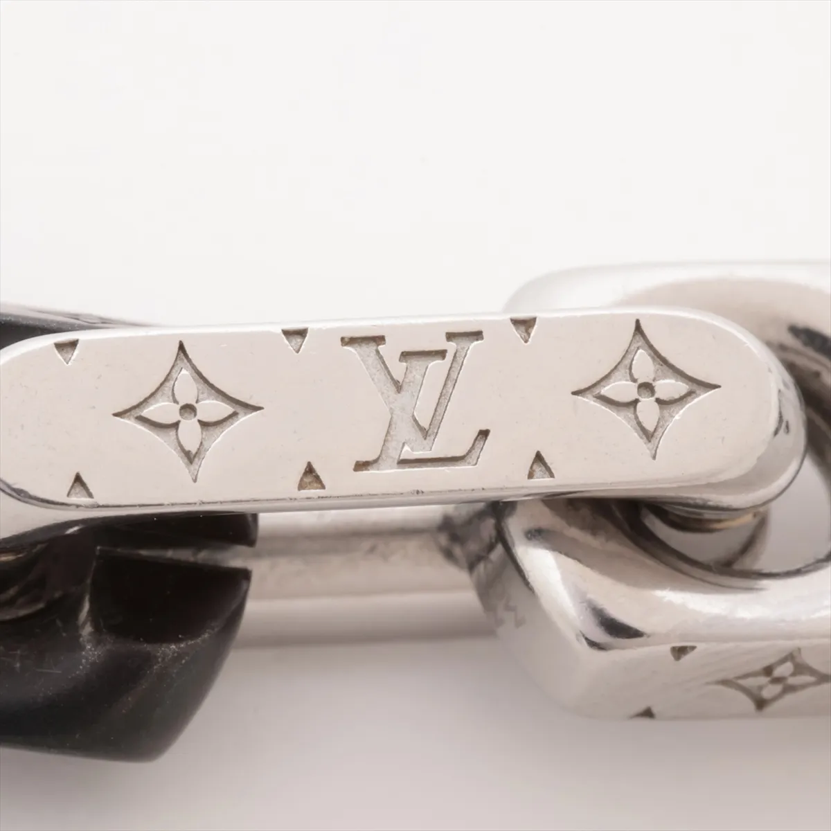 M00686 Monogram Chain Bracelet LE0275 Bracelet M Metal Black — view 5