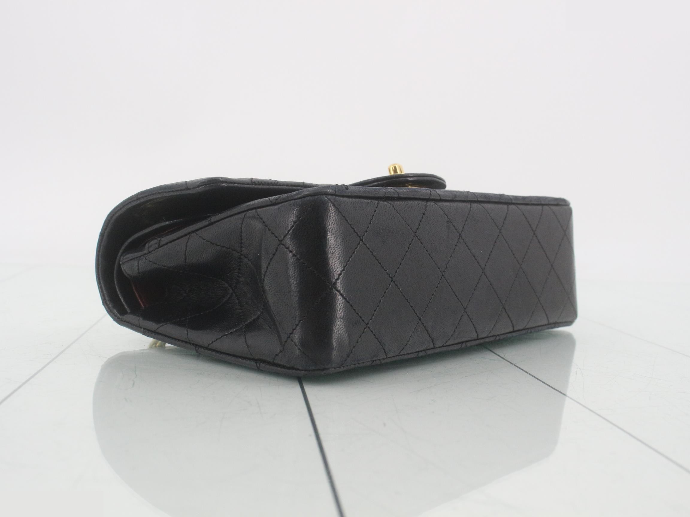 Matelassé 23 Double Flap Lambskin Chain Shoulder Bag (Serial Number 0) — view 5