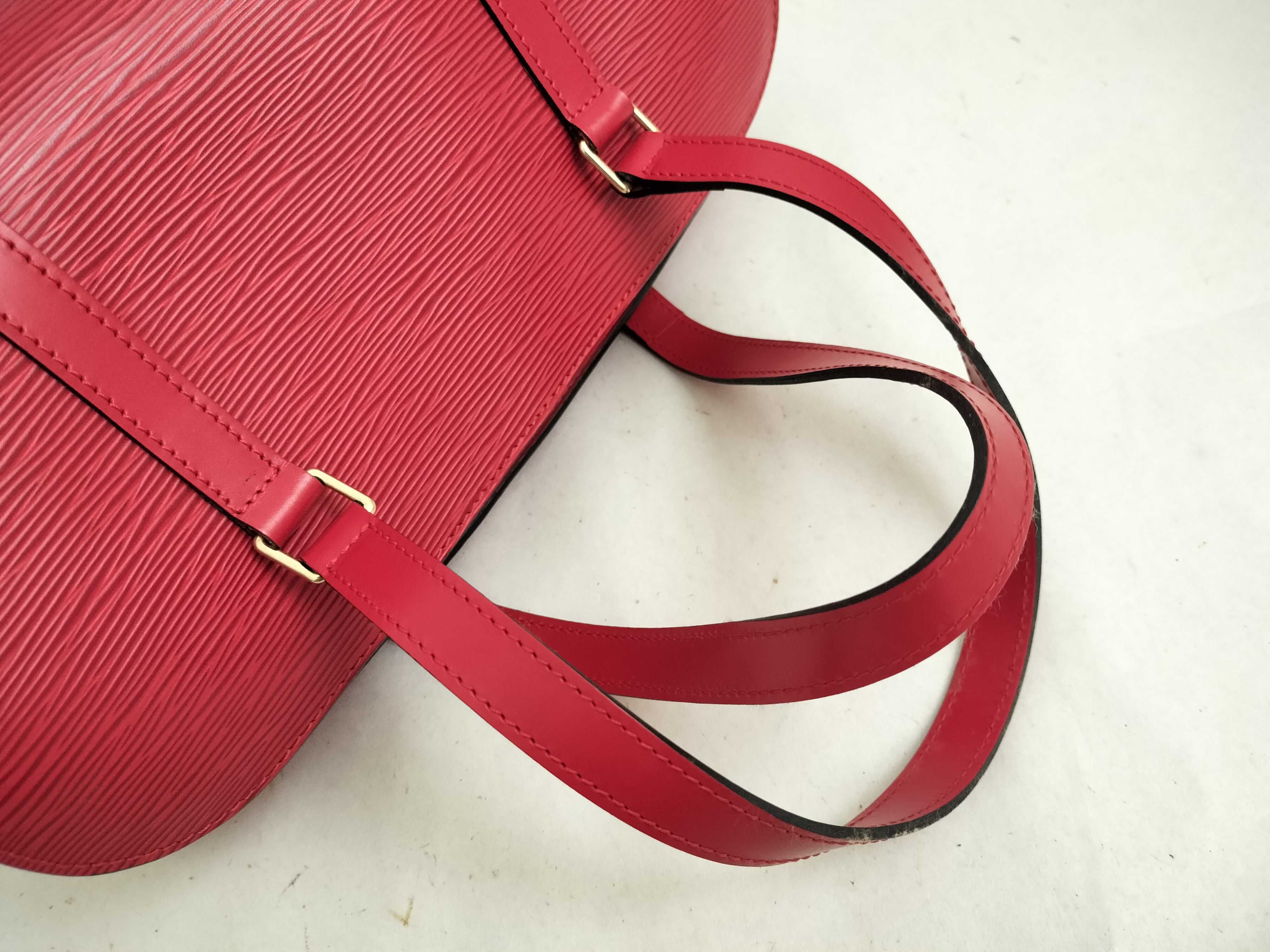 Epi Soufflot M52227 AR1907 Red Handbag — view 3