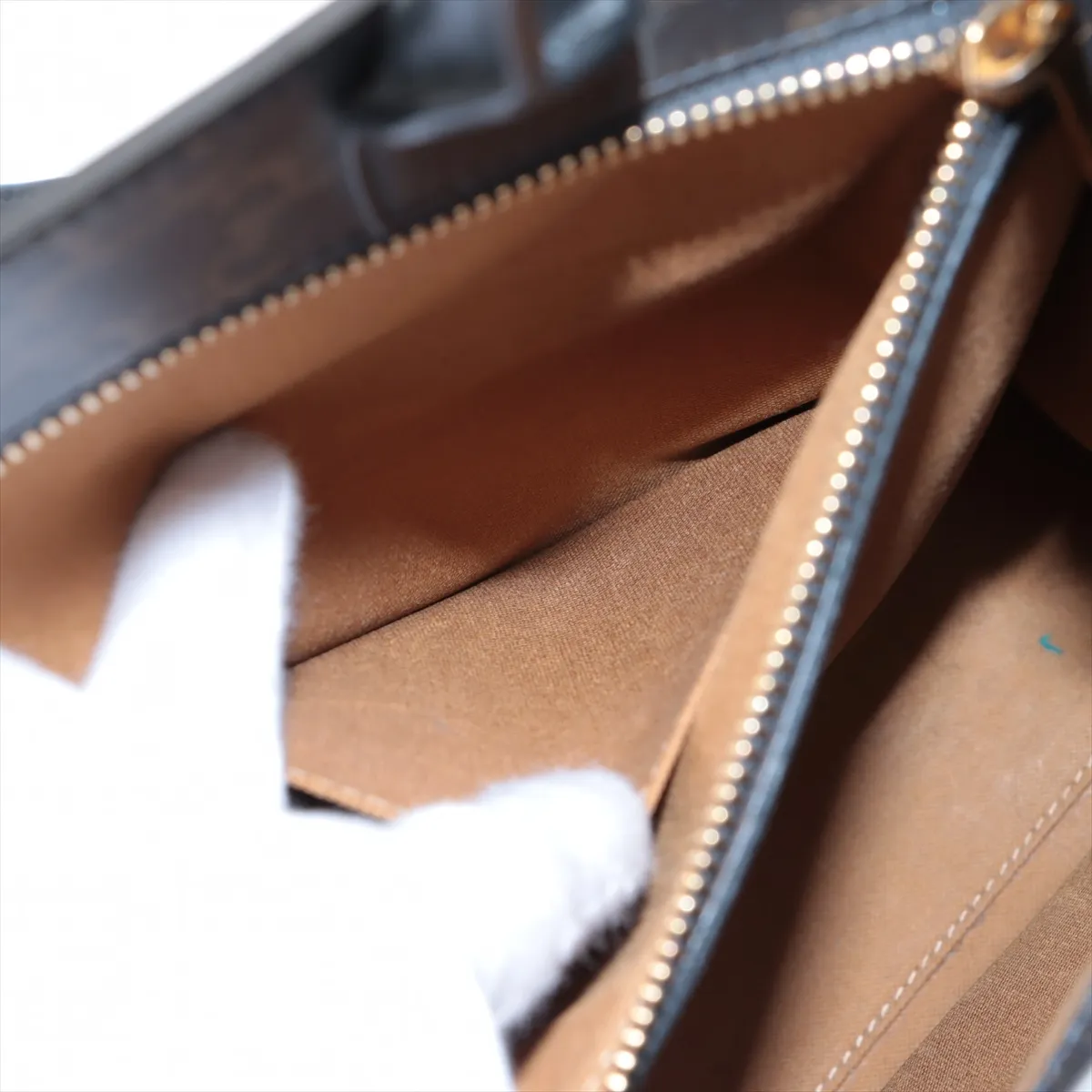 Triomphe Vertical Cabas PVC x Leather Black — view 10