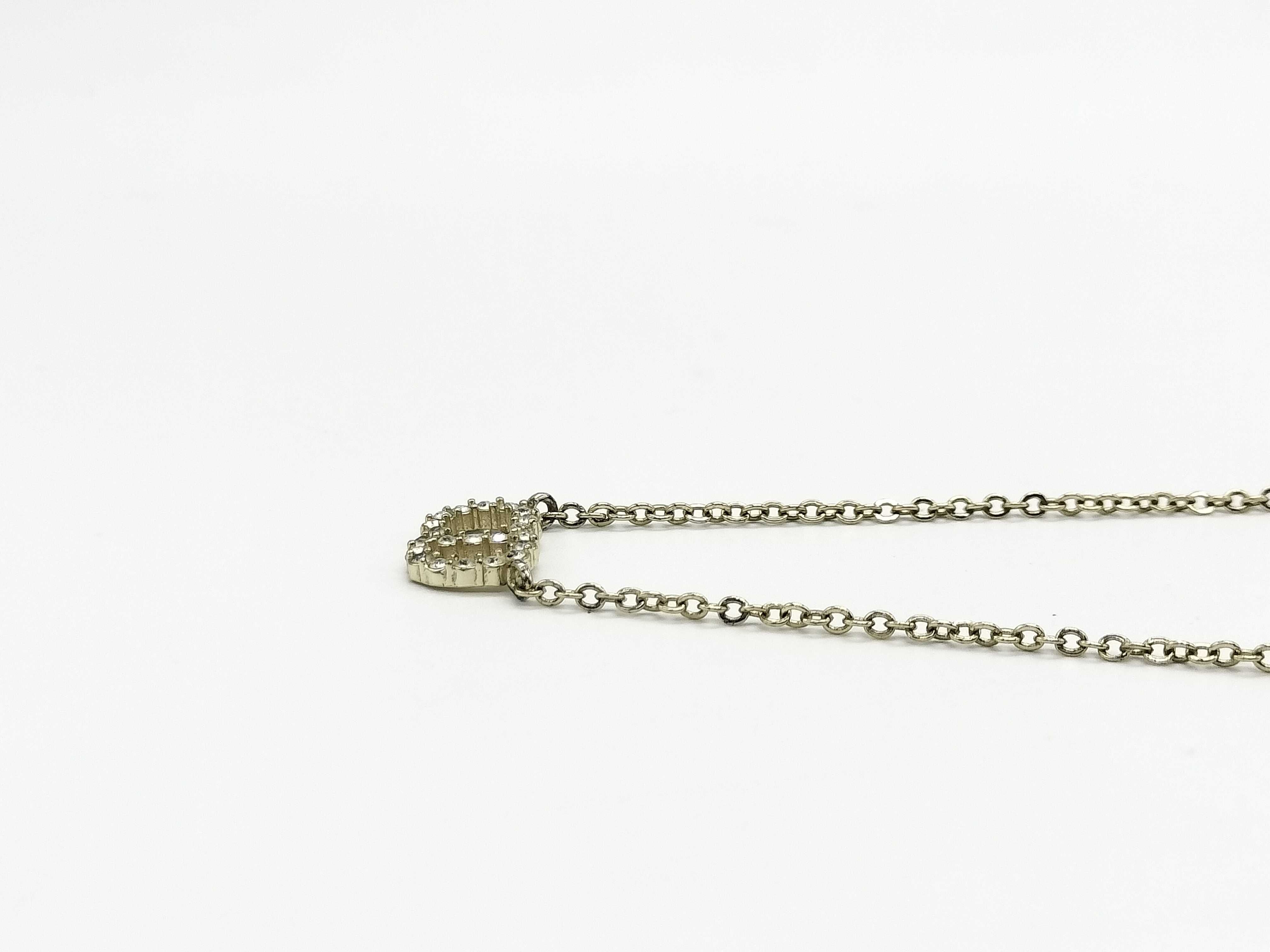 CD Logo Rhinestone Necklace — view 2