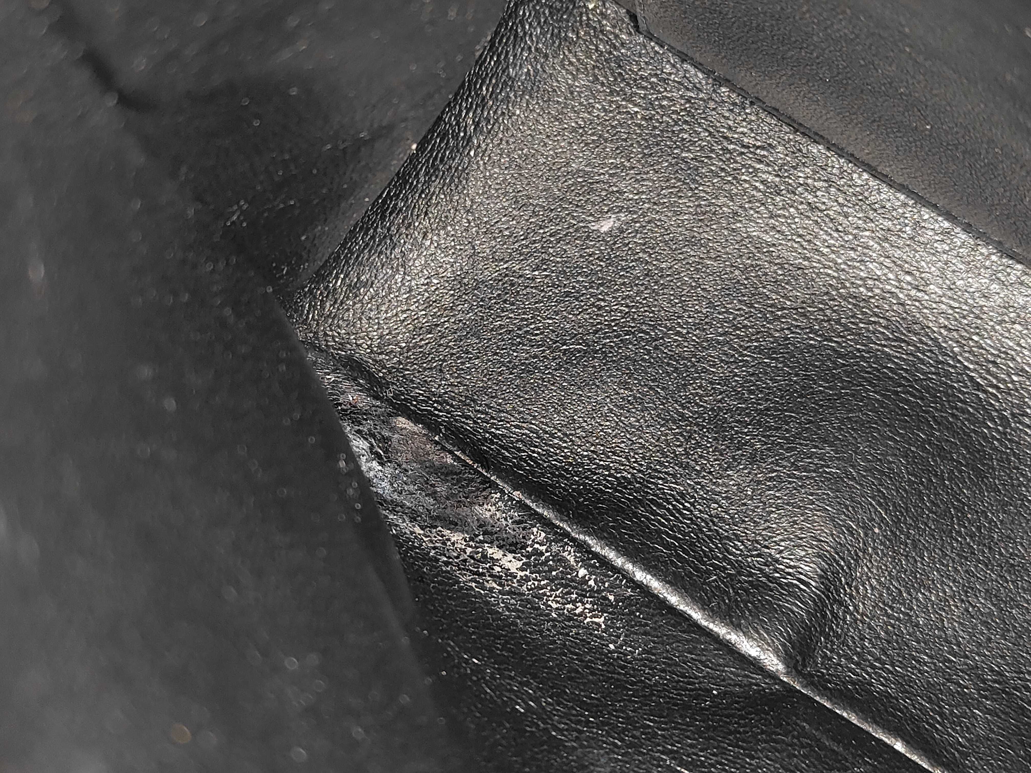 Large Matelassé Lambskin Shoulder Bag — view 12