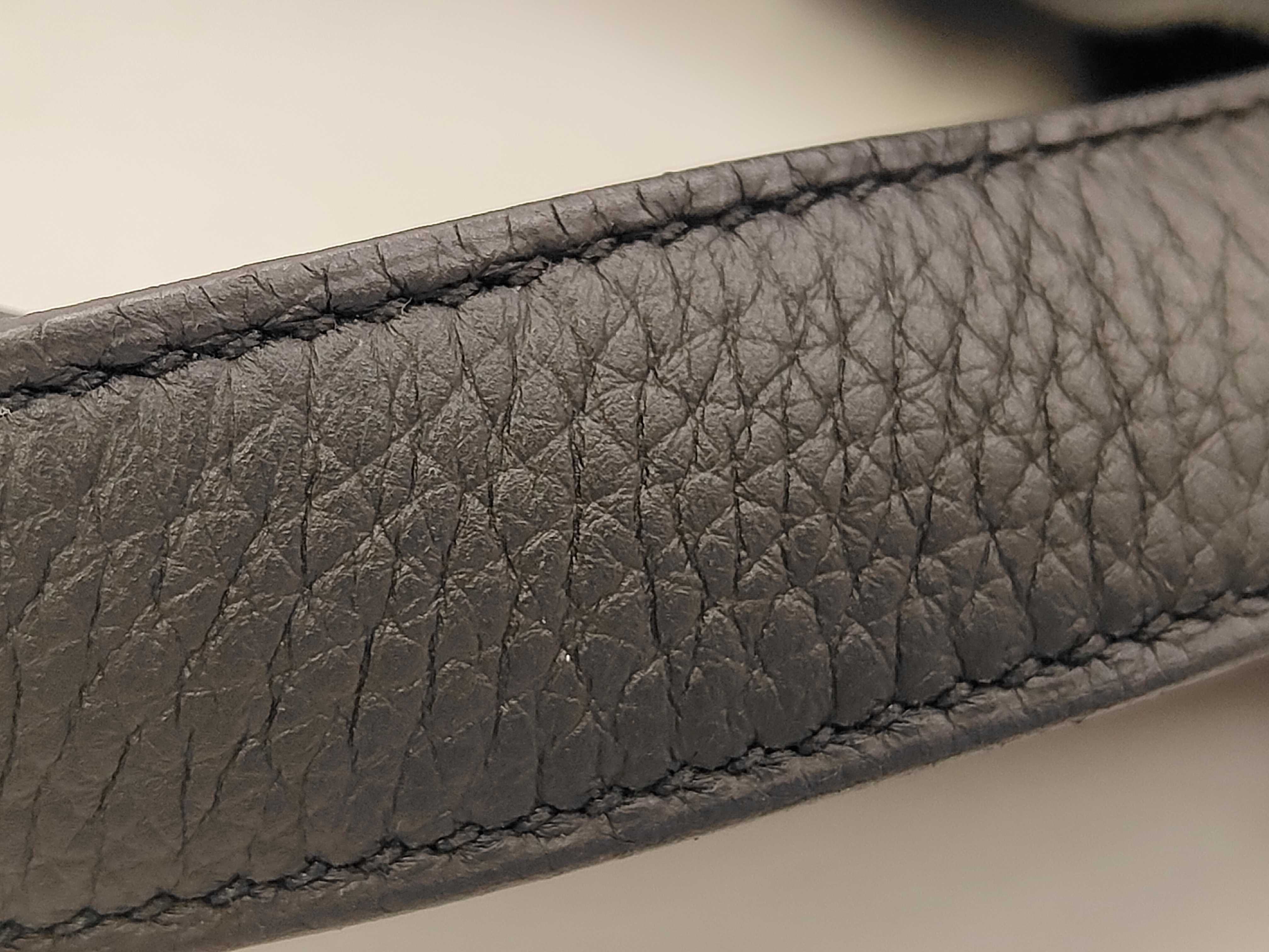 Picotin Lock 18 PM Taurillon Clemence Leather Bag, Black, Silver Hardware, B Stamp — view 6