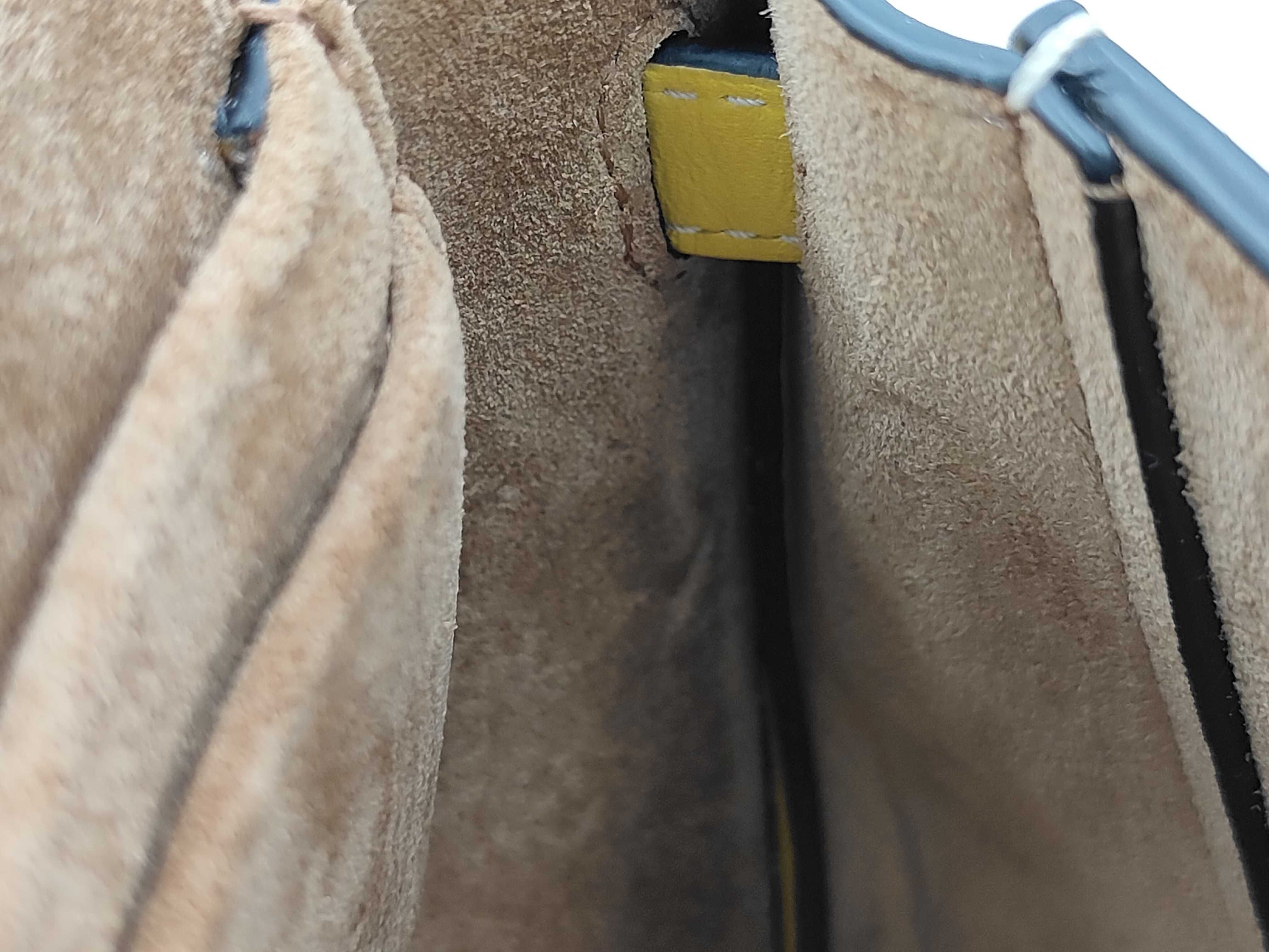 Gate Mini Leather Yellow Belt Bag — view 11