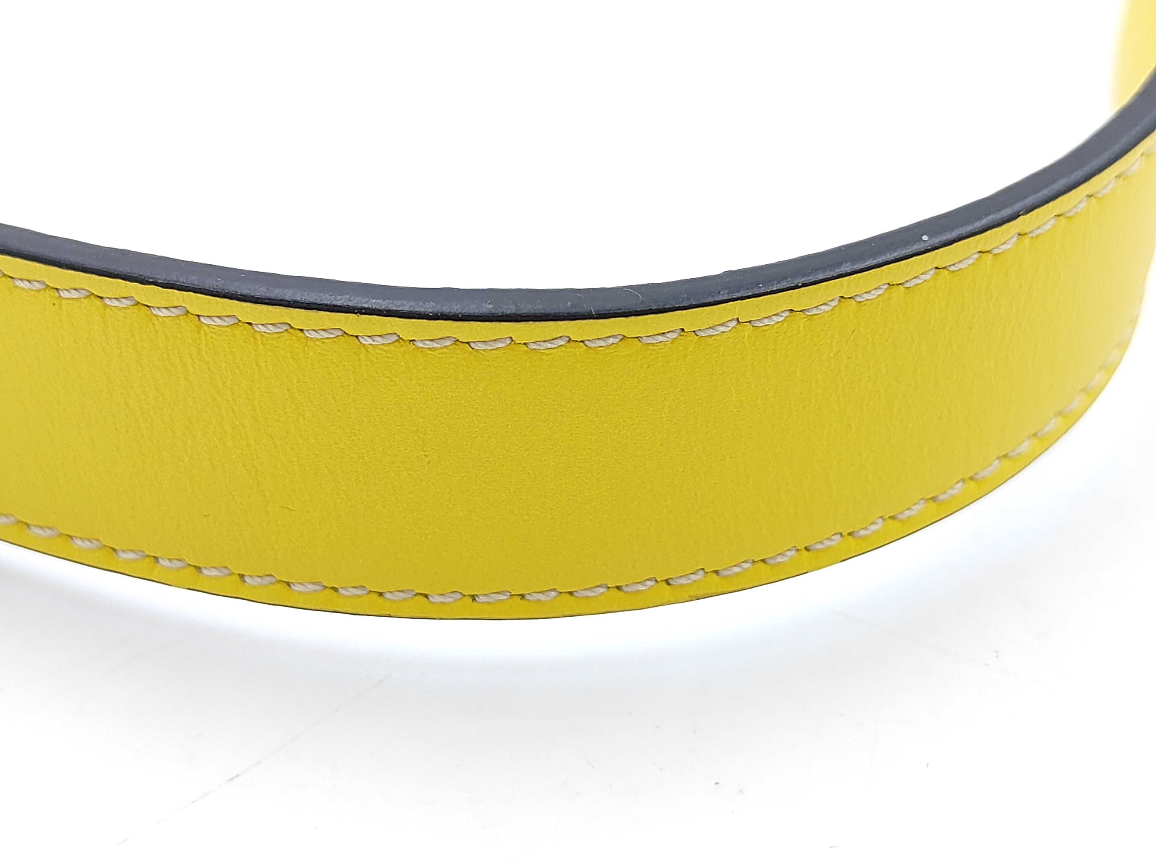 Gate Mini Leather Yellow Belt Bag — view 4