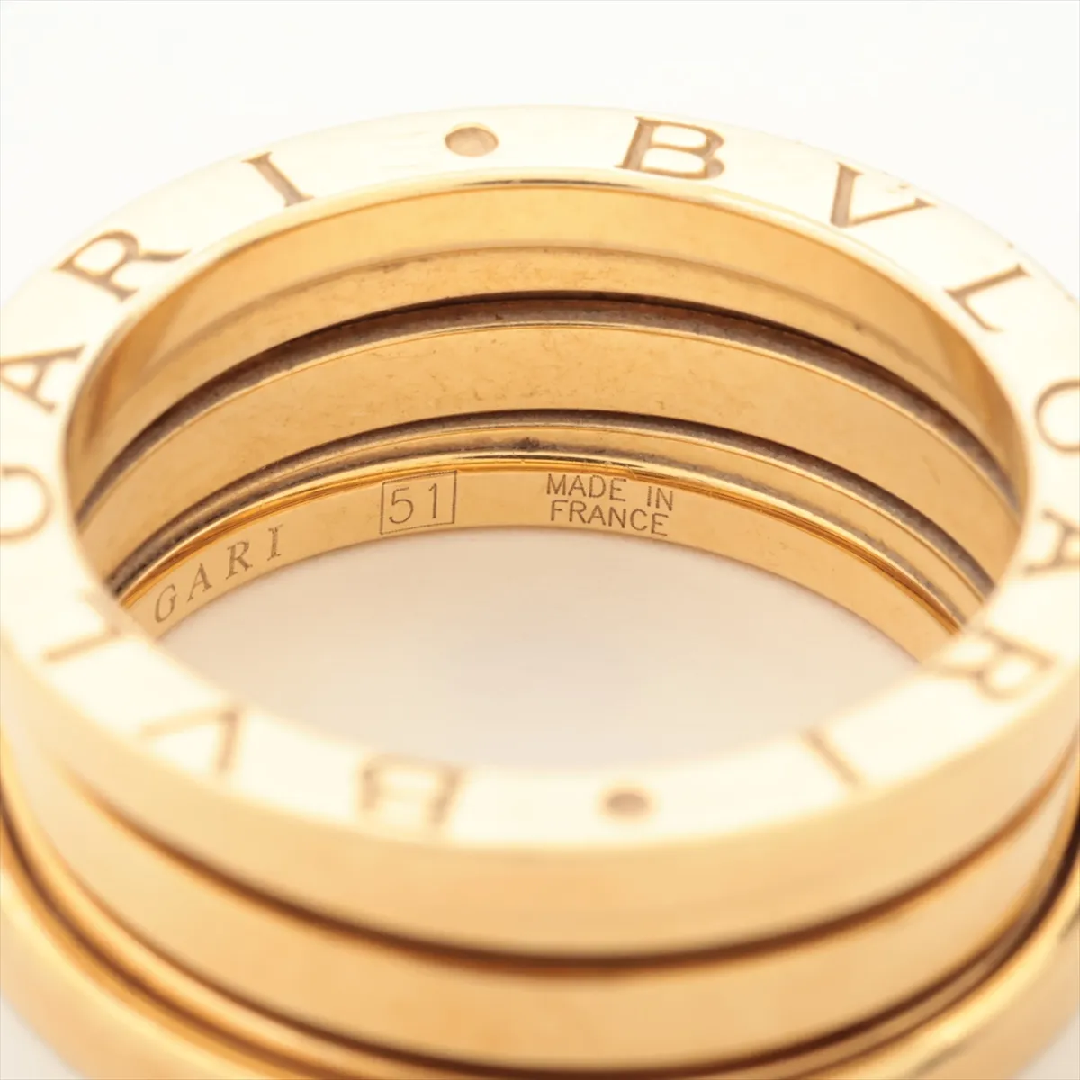 B Zero One Ring 750(YG) 8.5g 51 Damage Faint engraving — view 4