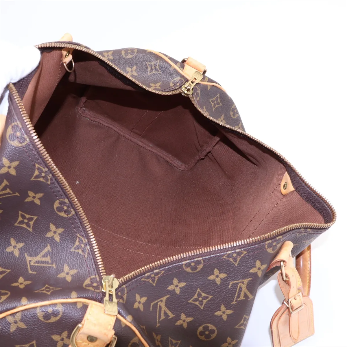 Monogram Keepall Bandoulière 50 M41416 TH0928 Brown — view 8