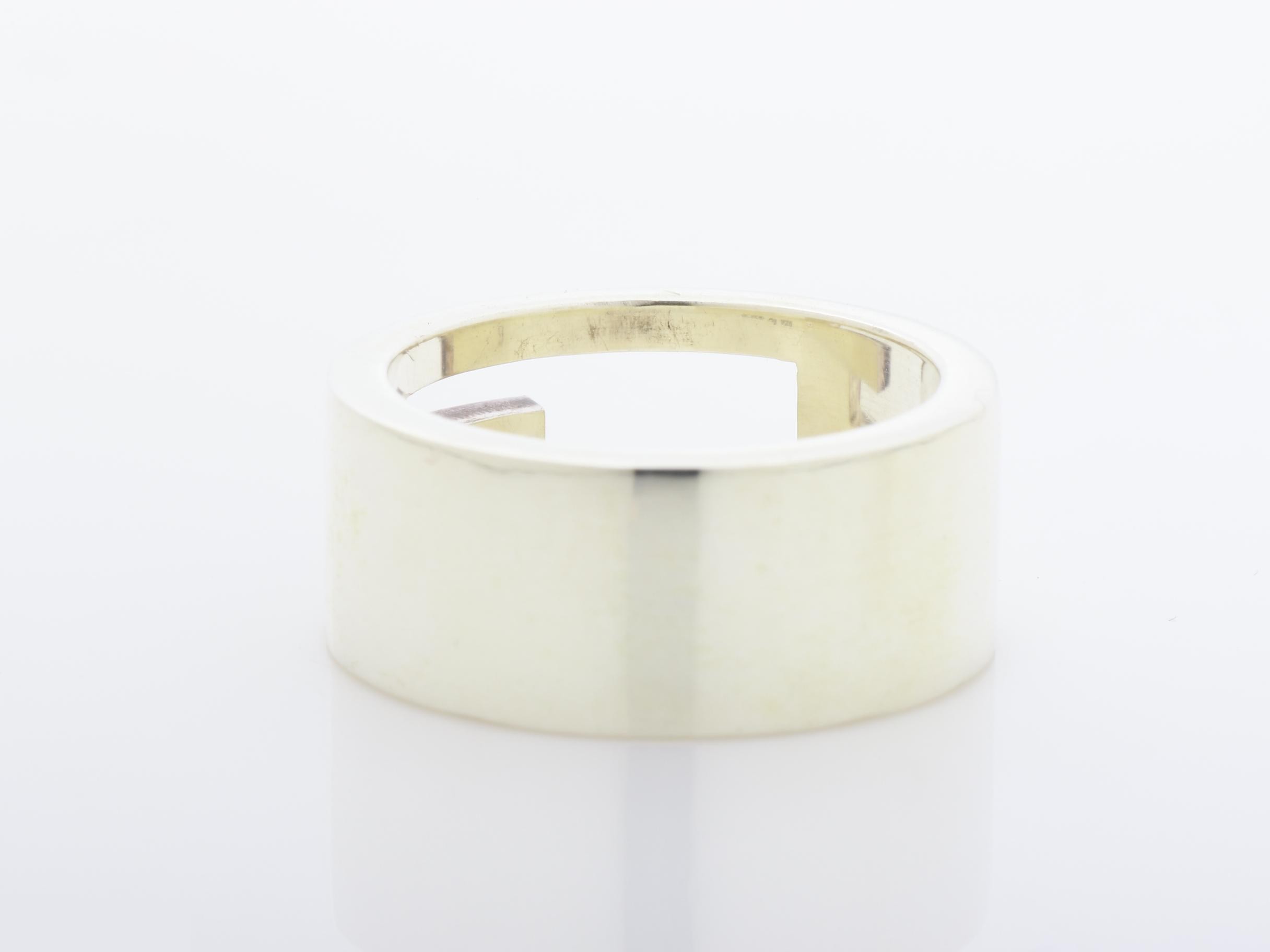 ring, branded G, cutout G, SV925 — view 4