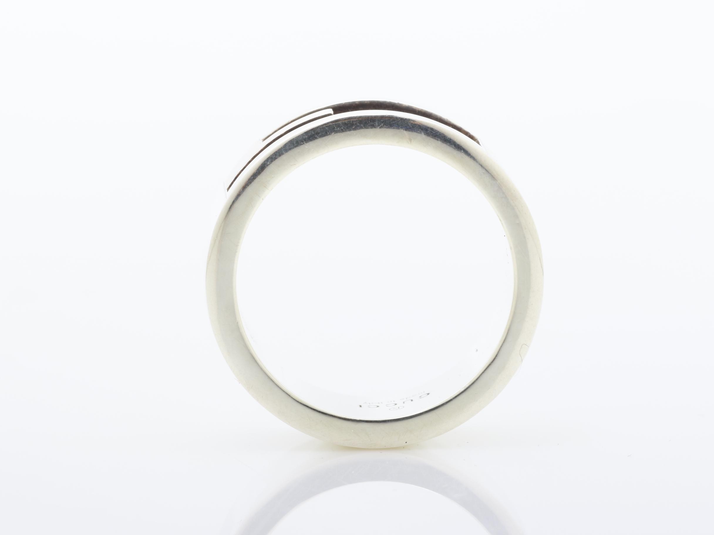 ring, branded G, cutout G, SV925 — view 5