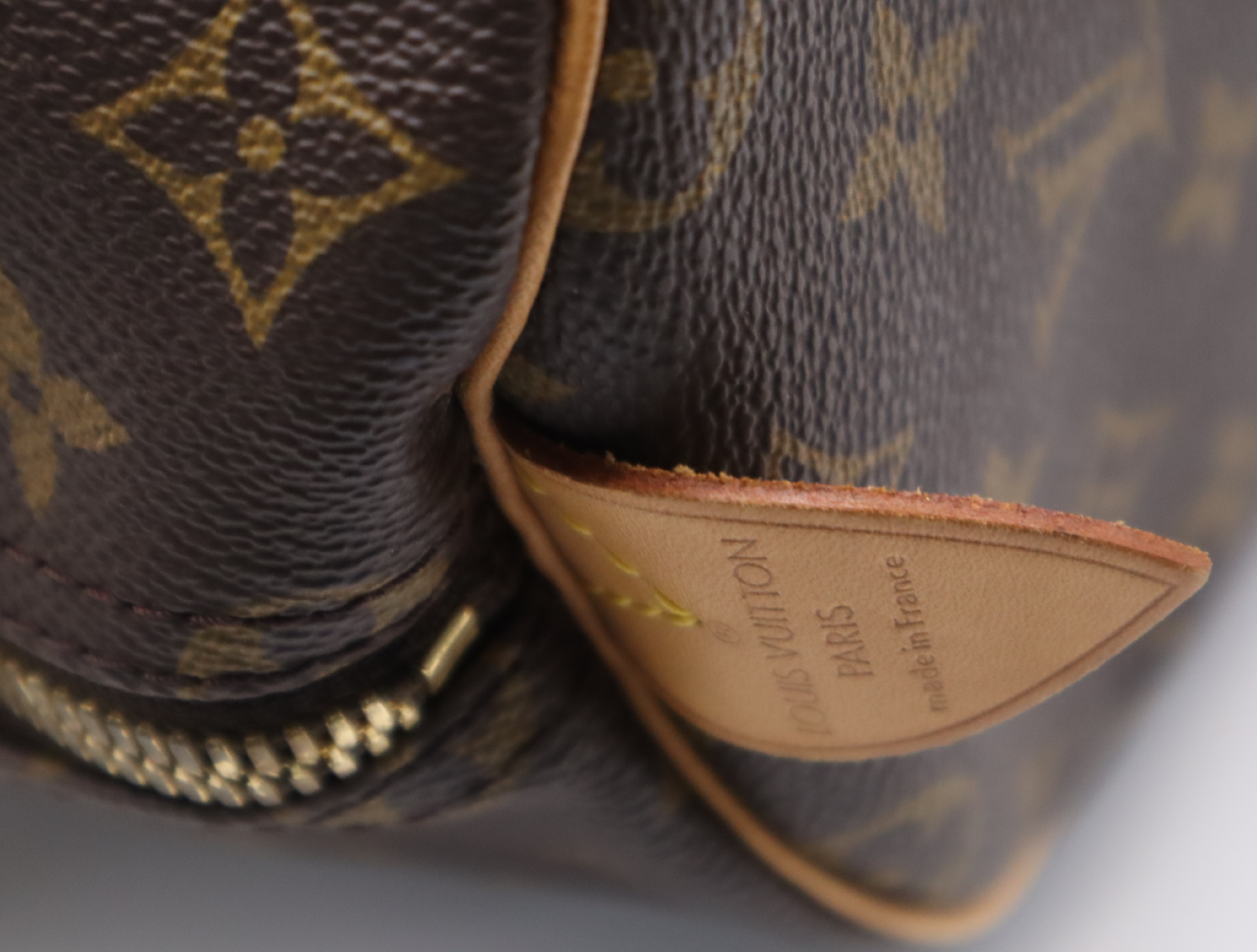 M41426 Monogram Keepall 50 Boston Bag with Name Tag and Handle — view 11