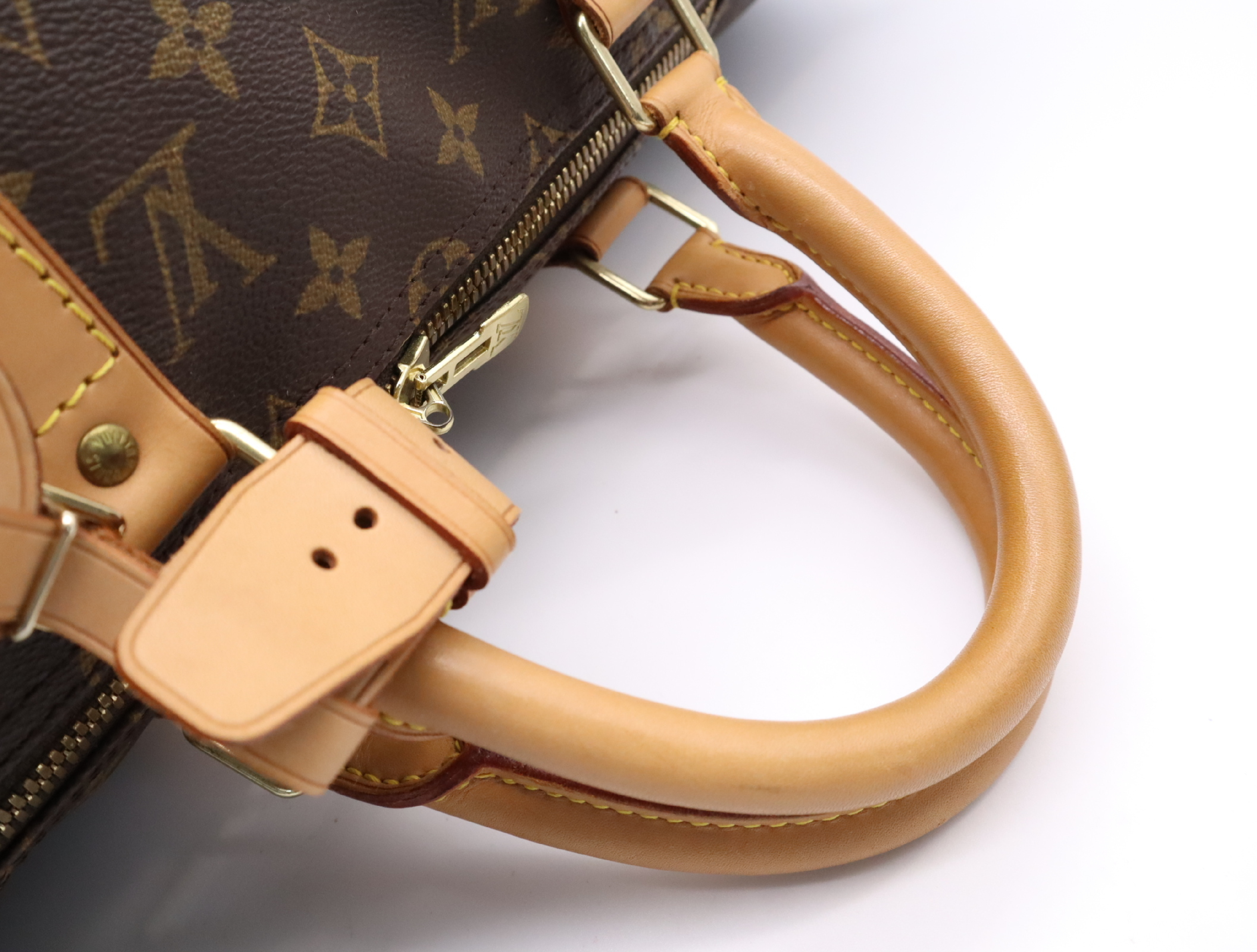 M41426 Monogram Keepall 50 Boston Bag with Name Tag and Handle — view 12