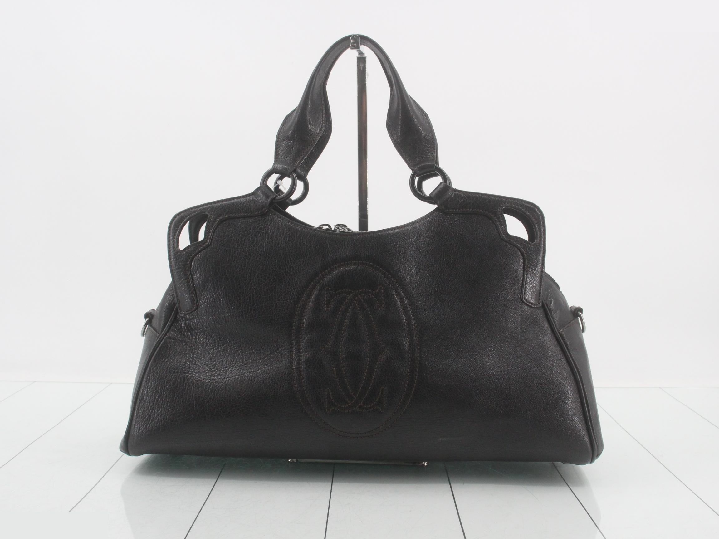 Marcello Leather 2-Way Handbag