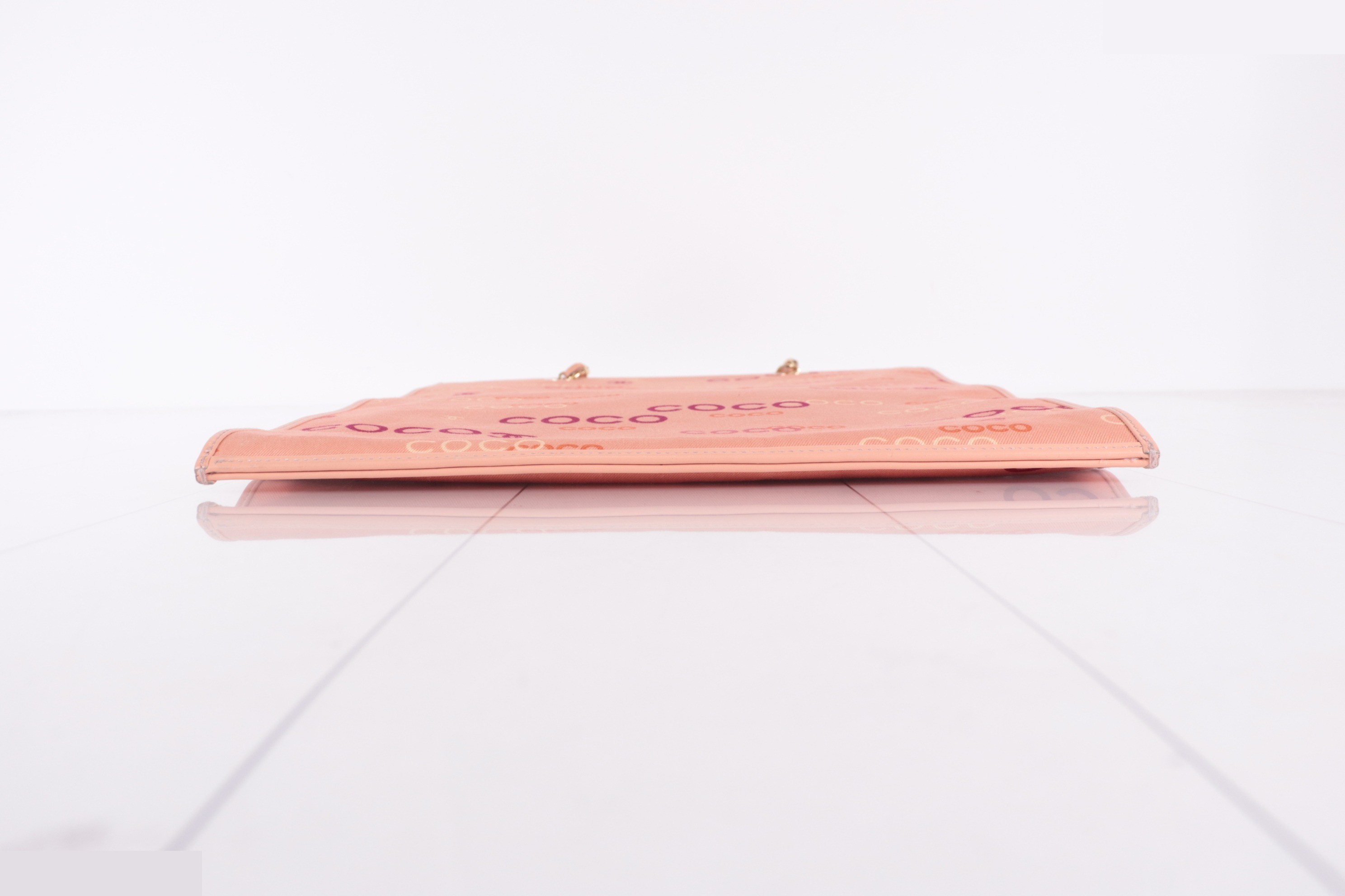 COCO Canvas Chain Tote, Pink, Unit #8 — view 5