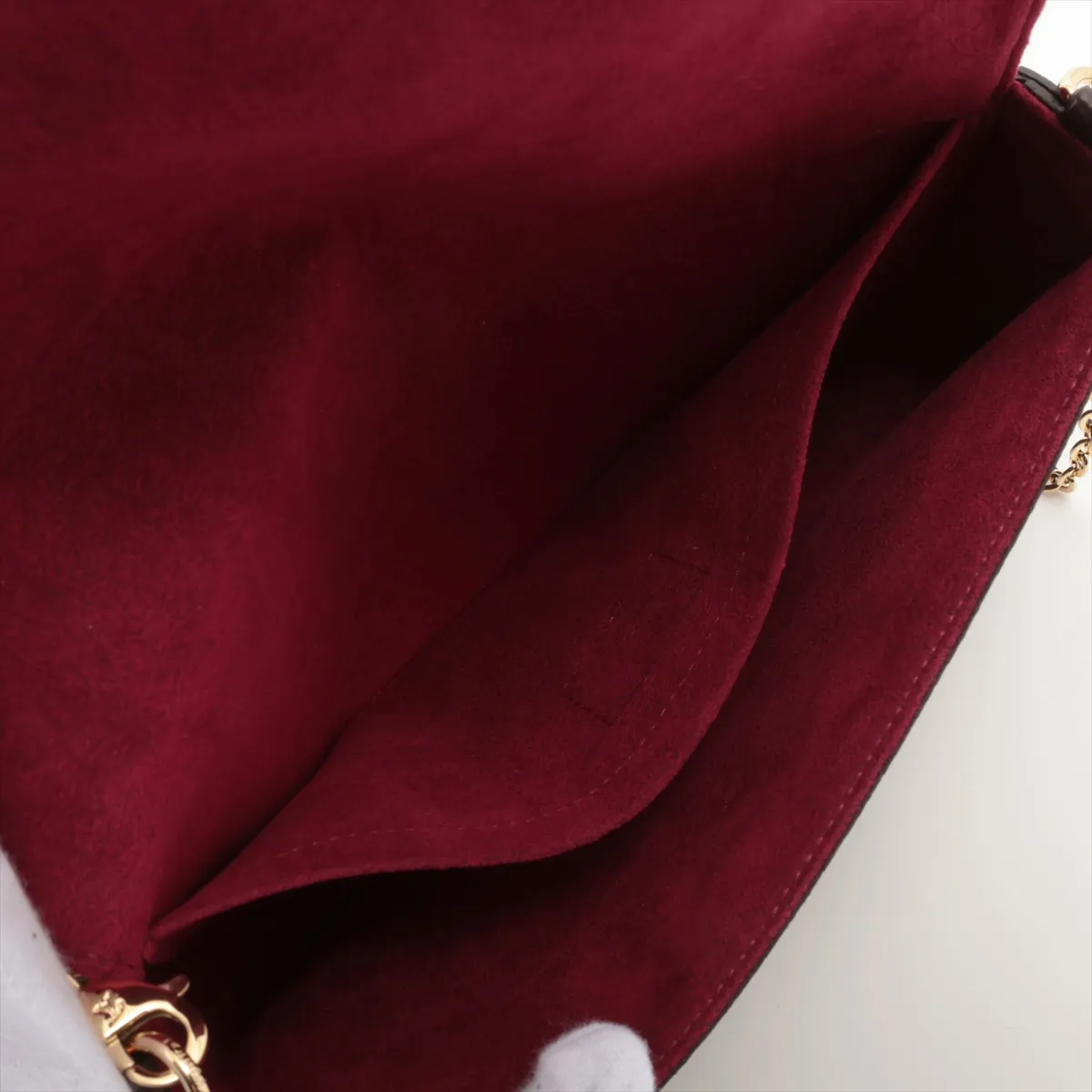Monogram Pochette Felicie M61276 Fuchsia Pouch (RFID detected) — view 6