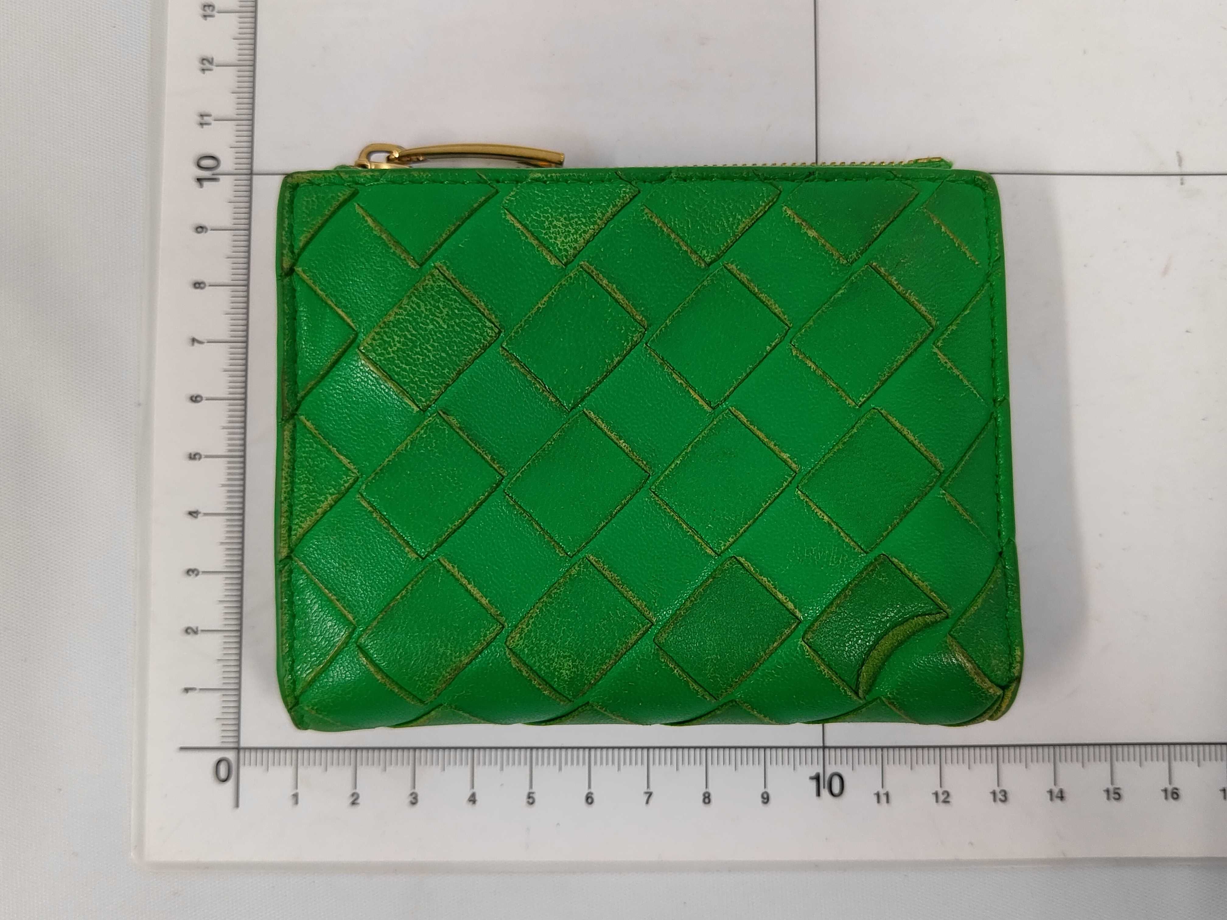 Maxi Intrecciato Leather Bi-fold Wallet — view 2